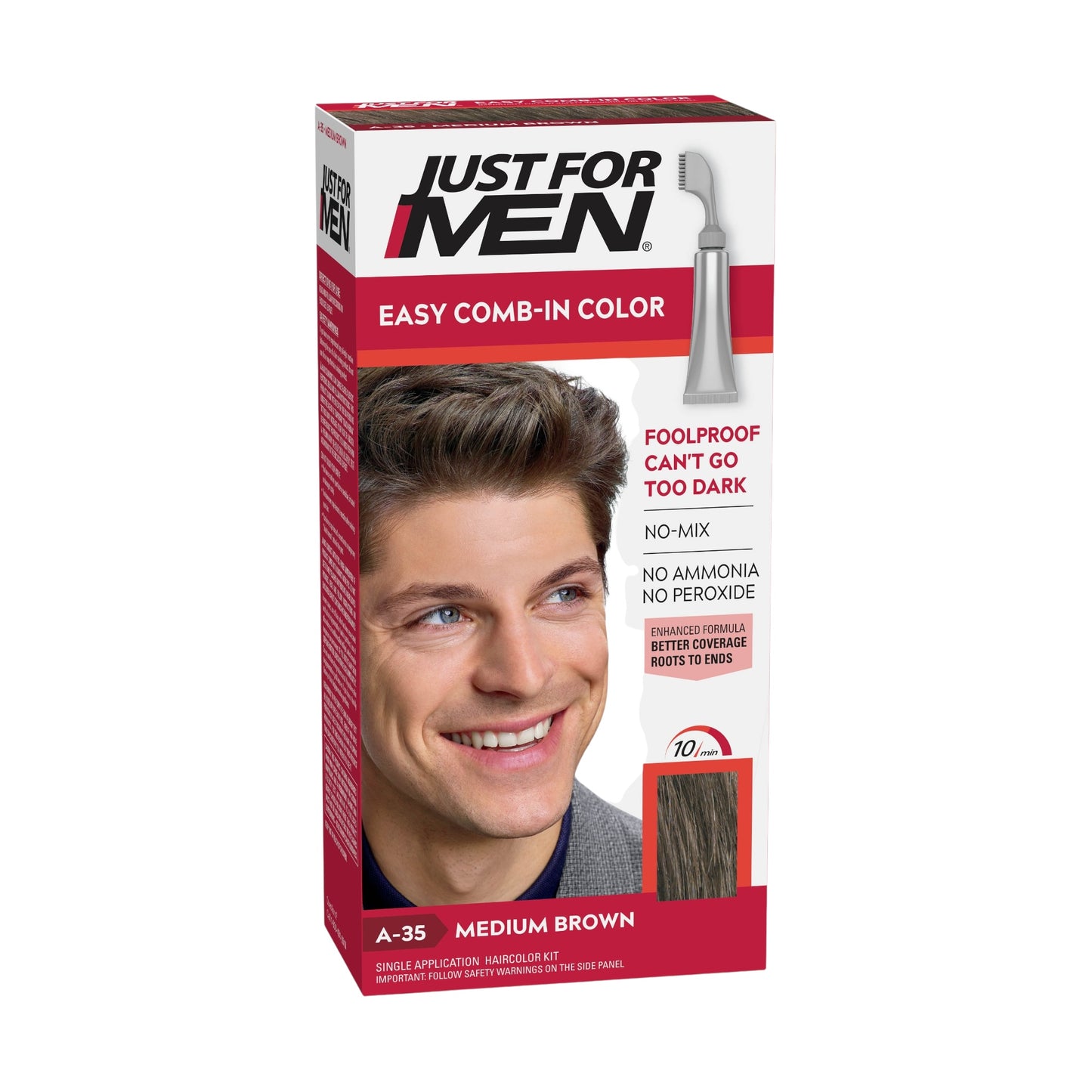 Just For Men Shampoo صبغة الشعر
In Haircolour Darkest Brown-H50