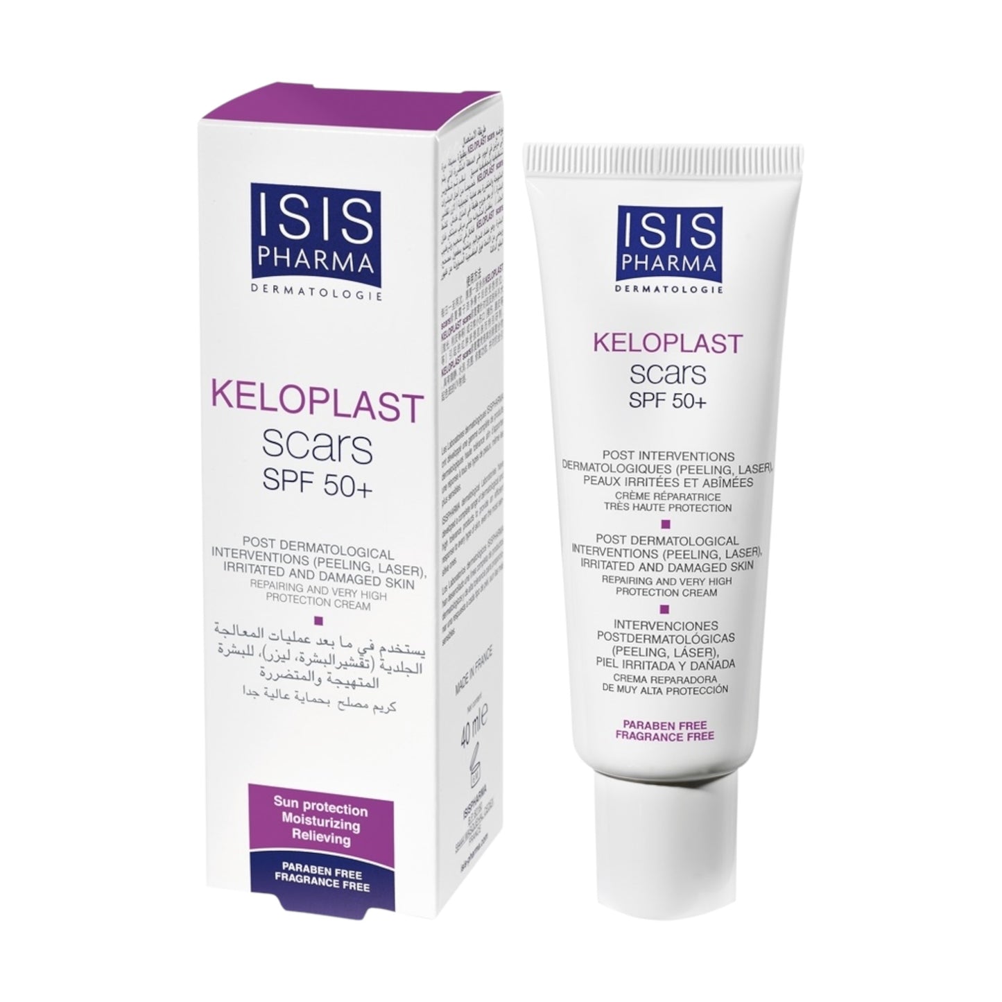 ISIS Pharma Keloplast Scar Treatment SPF 50+, 40 ml