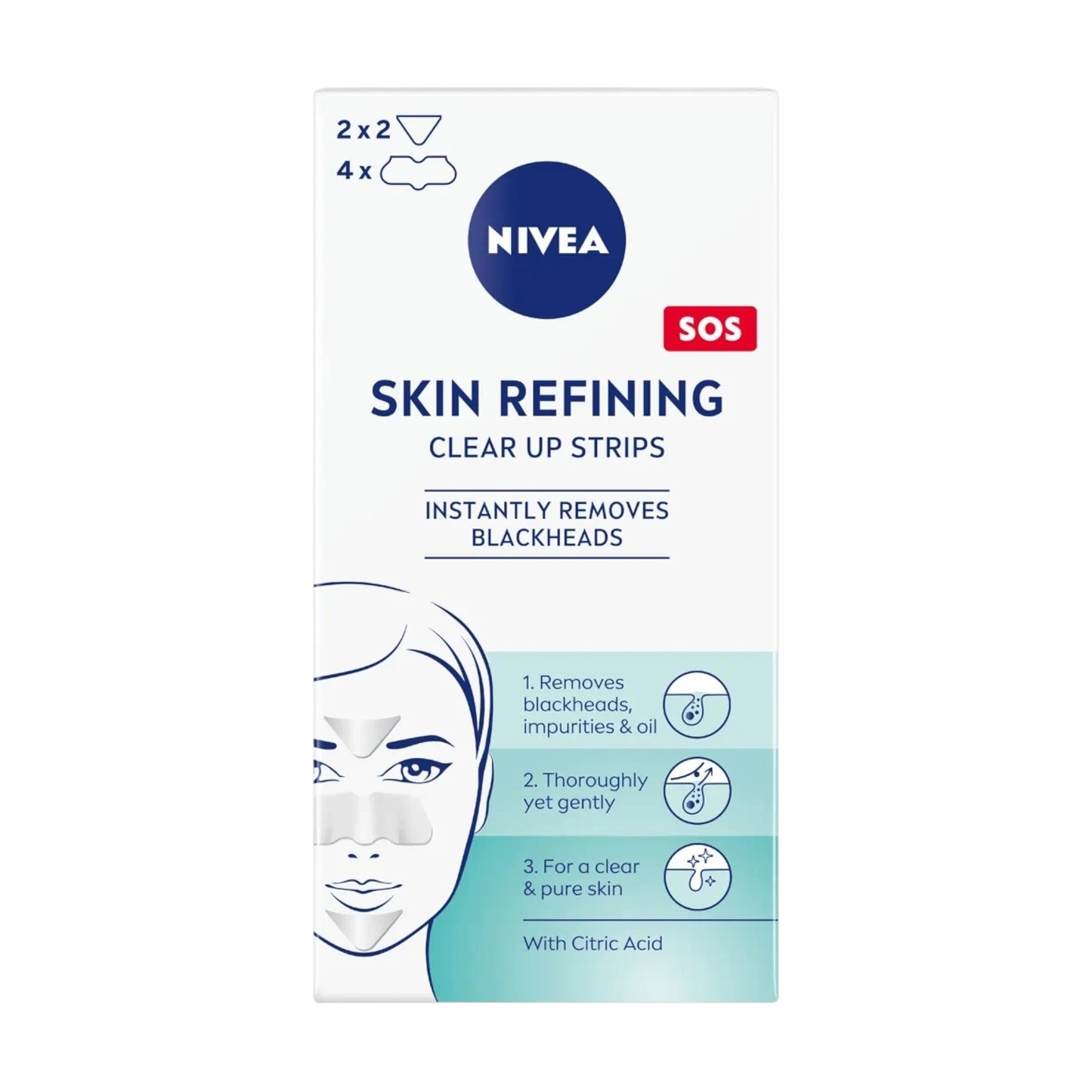 Nivea Refining Clear-Up Strips