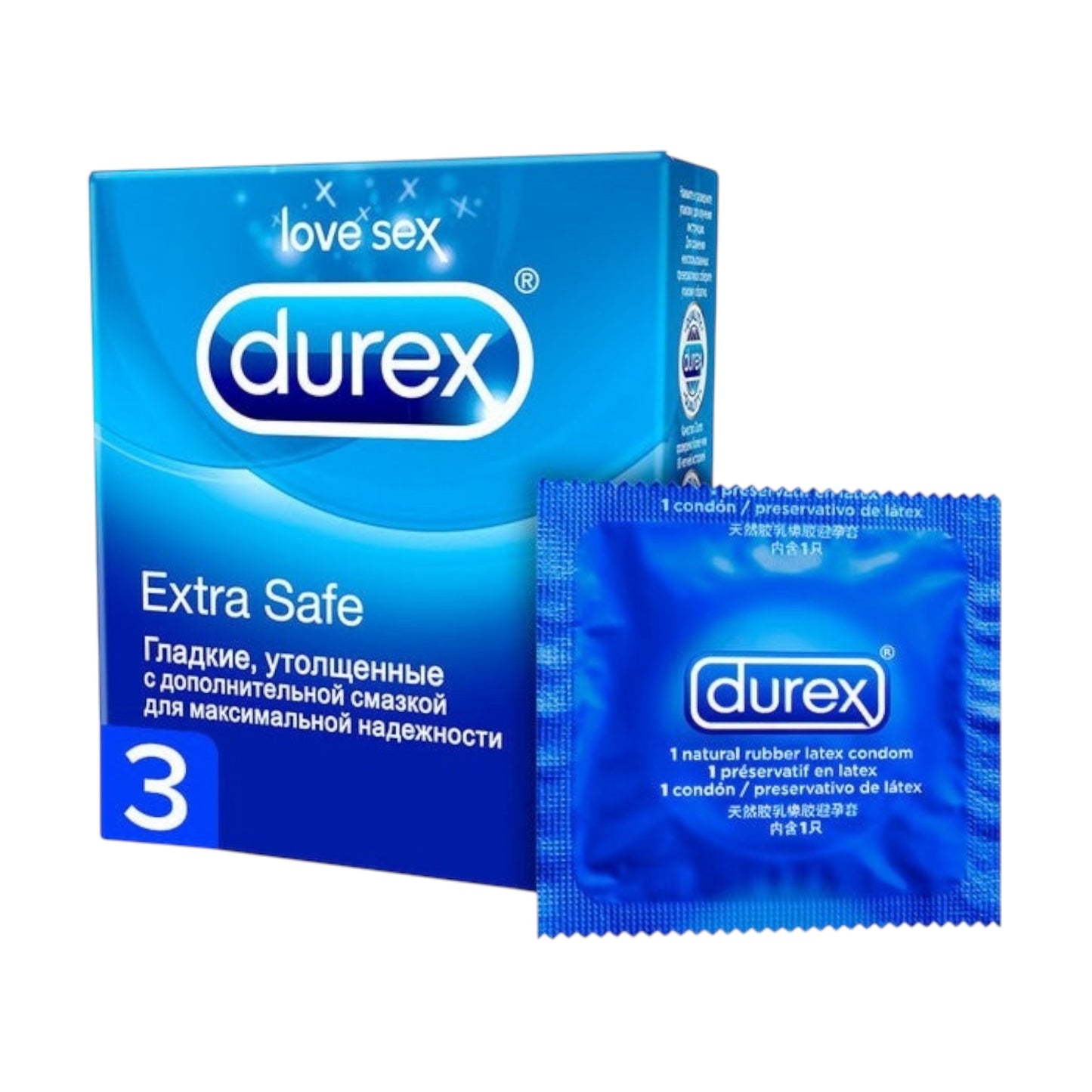 Durex Extra Safe Condoms 3 Pieces