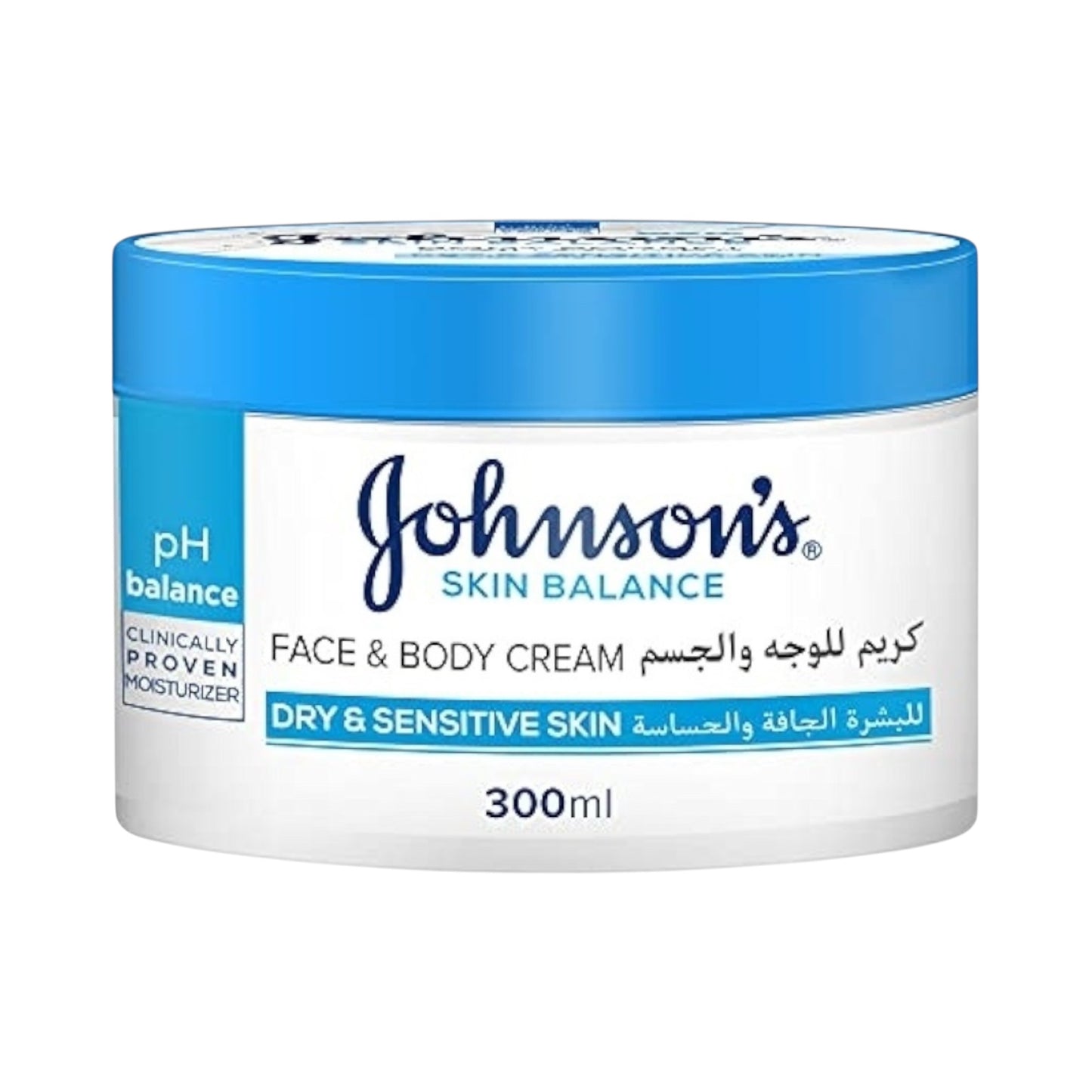 Johnsons Skin ترطيب البشرة والجسم
Balance Face & Body Cream 300ml