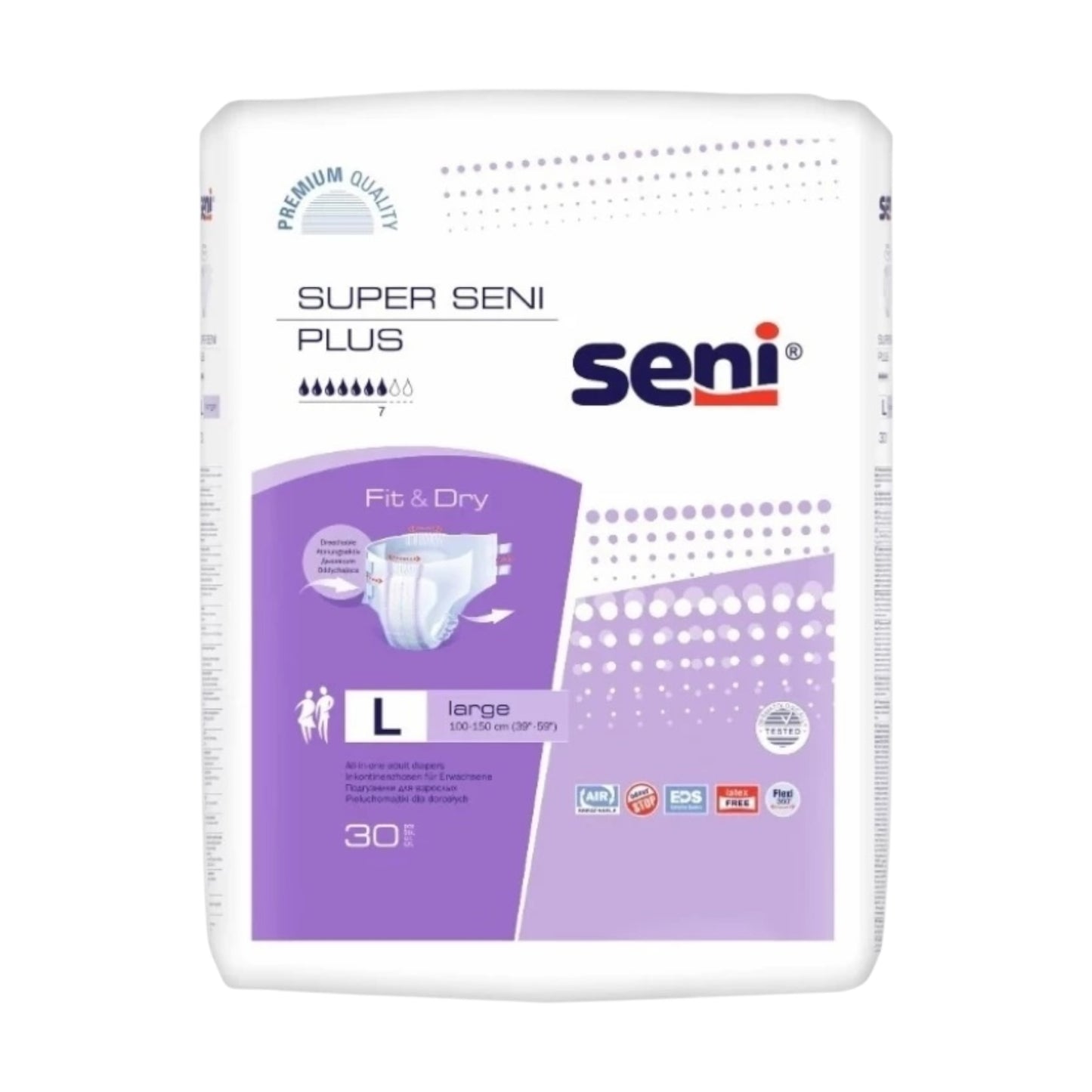 Seni Active Adult Underwear Large Size 30 Pieces