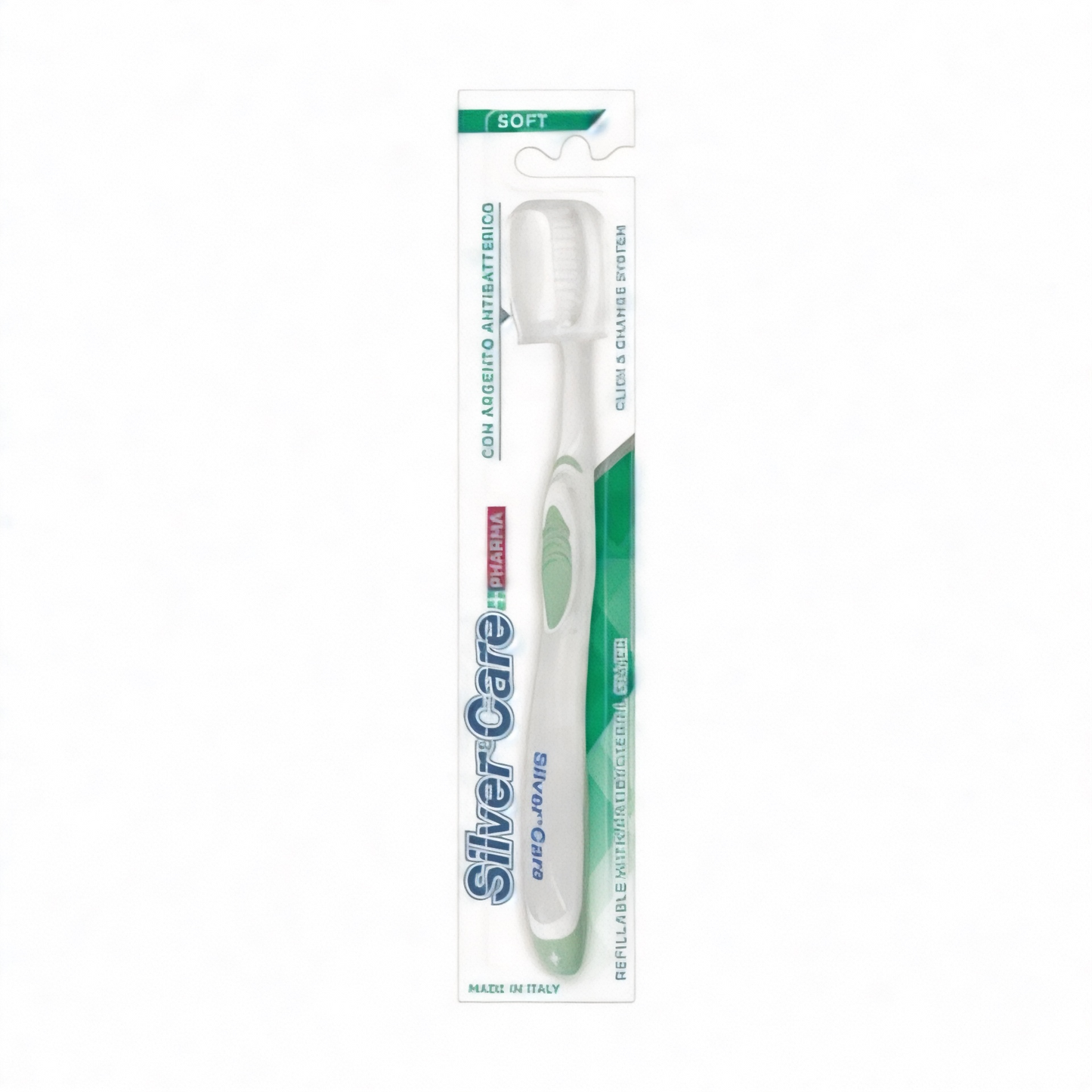 Silver Care One Head Toothbrush-
Soft