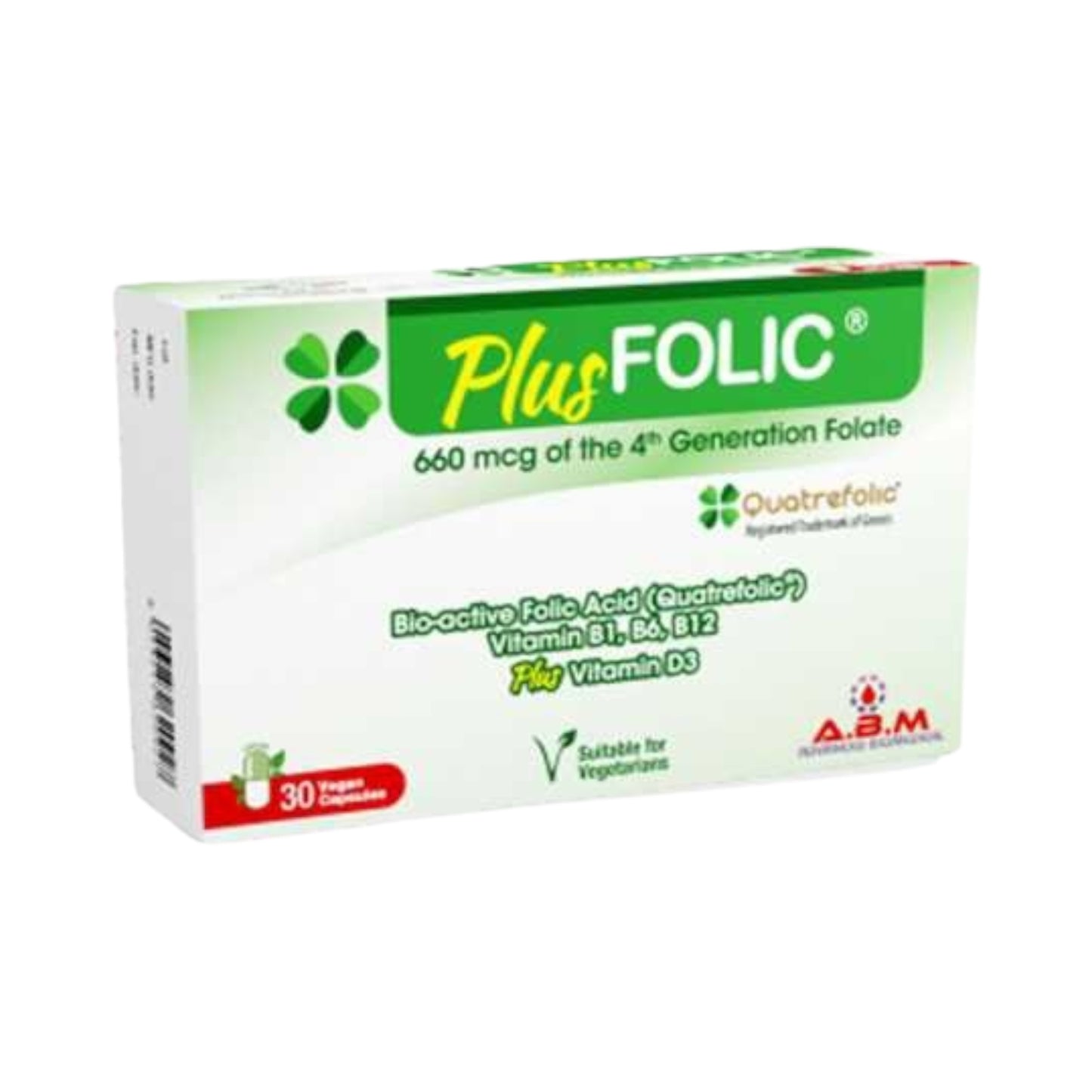 Plus Folic 30 Capsules