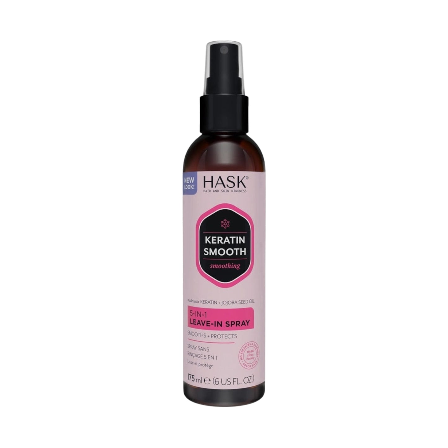 Hask 5 In 1 Leave - In Spray With Keratin & Jojoba Seed Oil 175ml