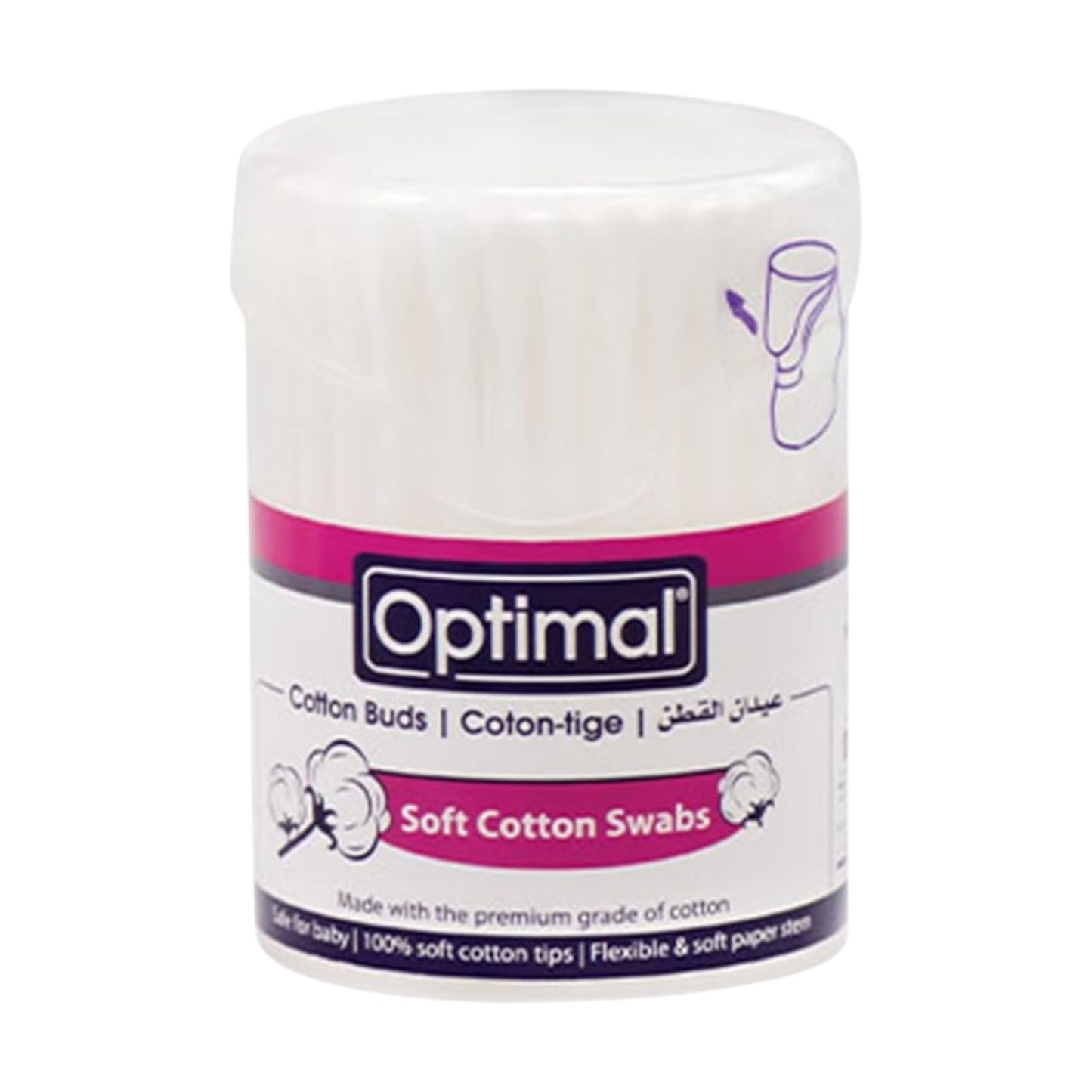 Optimal Cotton Buds 200 Pcs