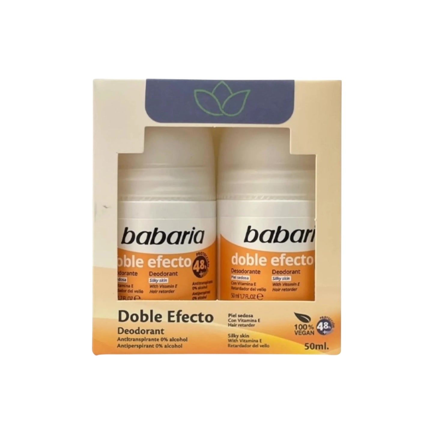 Babaria Doble Efecto Deodorant 50ml