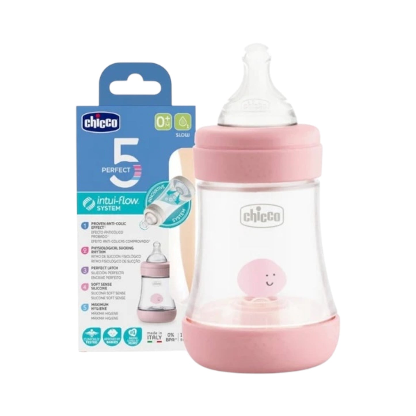 Chicco F.bottle Perfect5 Pp Grl 150 Slow Sil C12