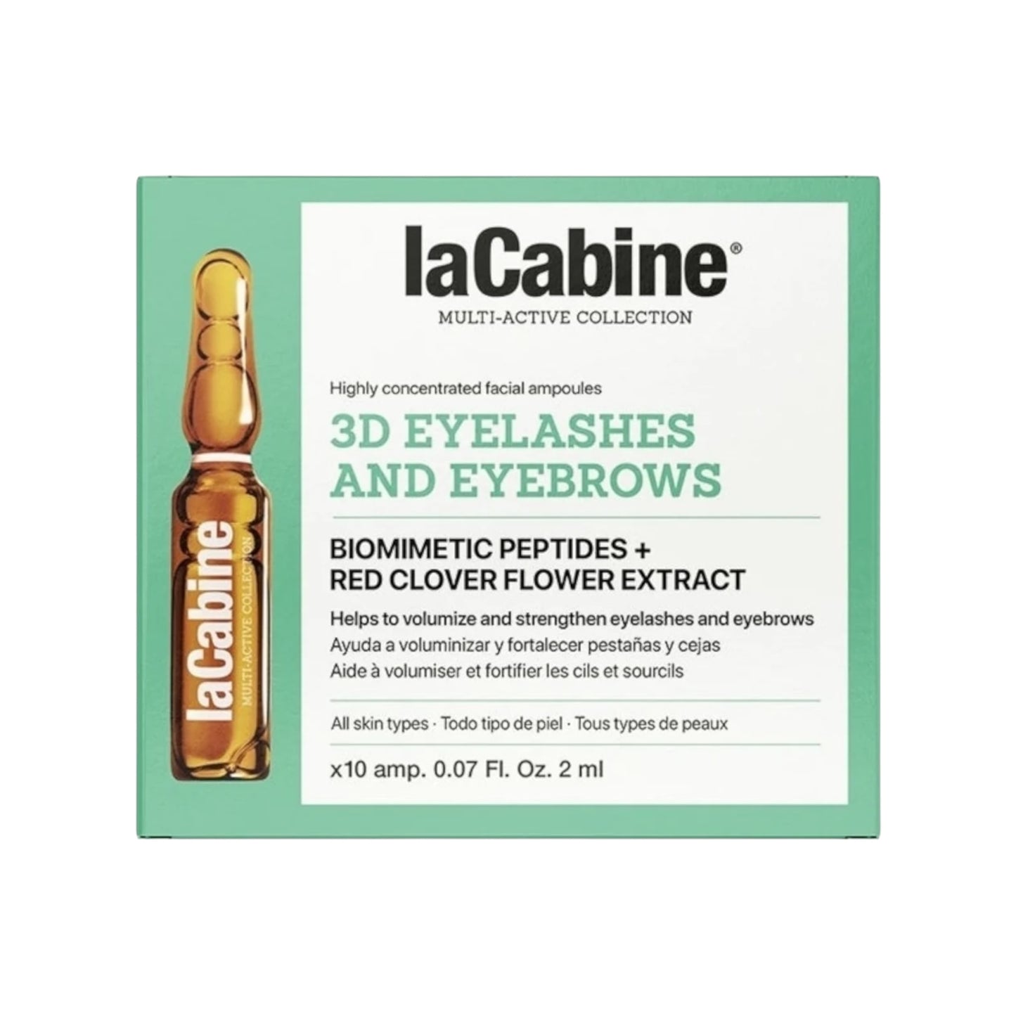 Lacabine 3D Eyelashes & Eyebrows 10 Ampoule