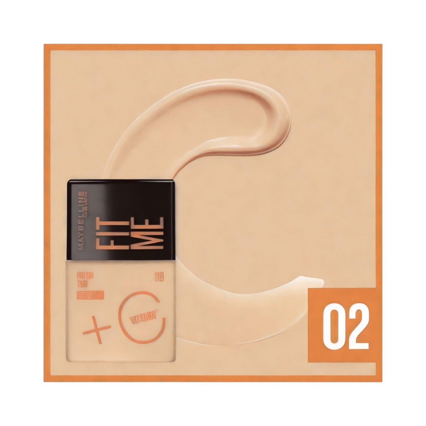 Maybelline Fit Me Foundation Fresh Tint 02 Spf 50+
