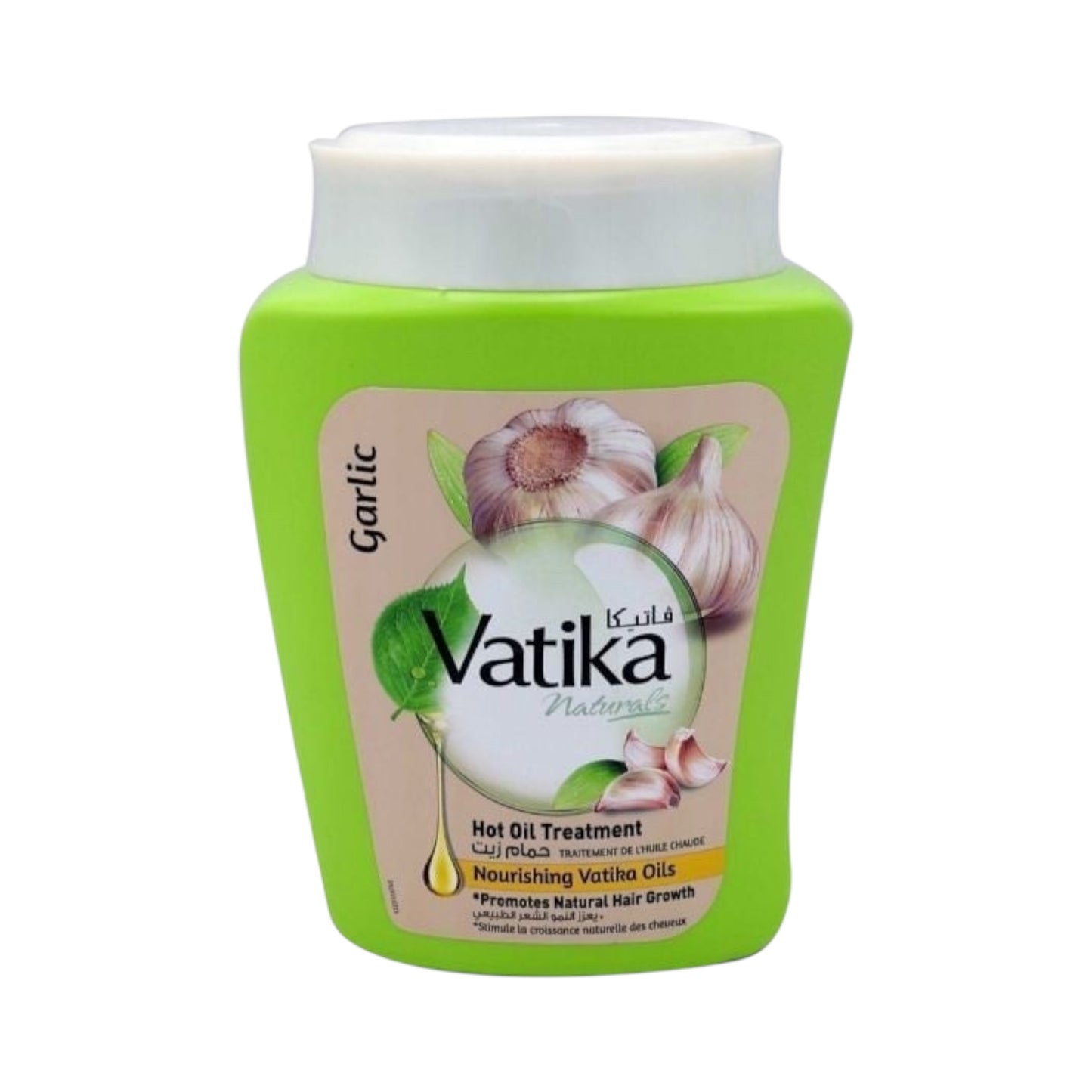 Vatika Hot Oil Treatment Promotes Natural Hair Growth Garlic