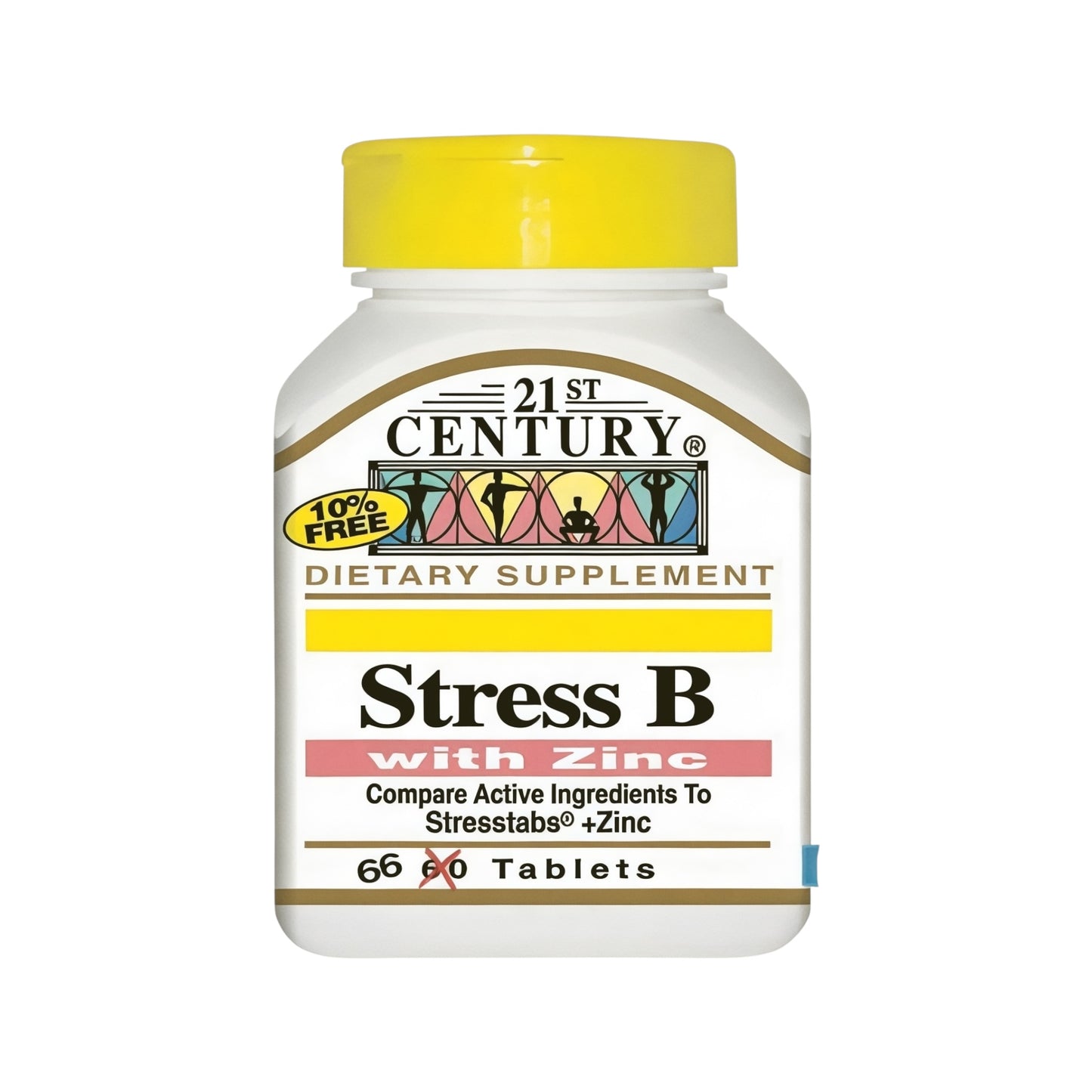 21st Century Stress B With Zinc 66 Tablet