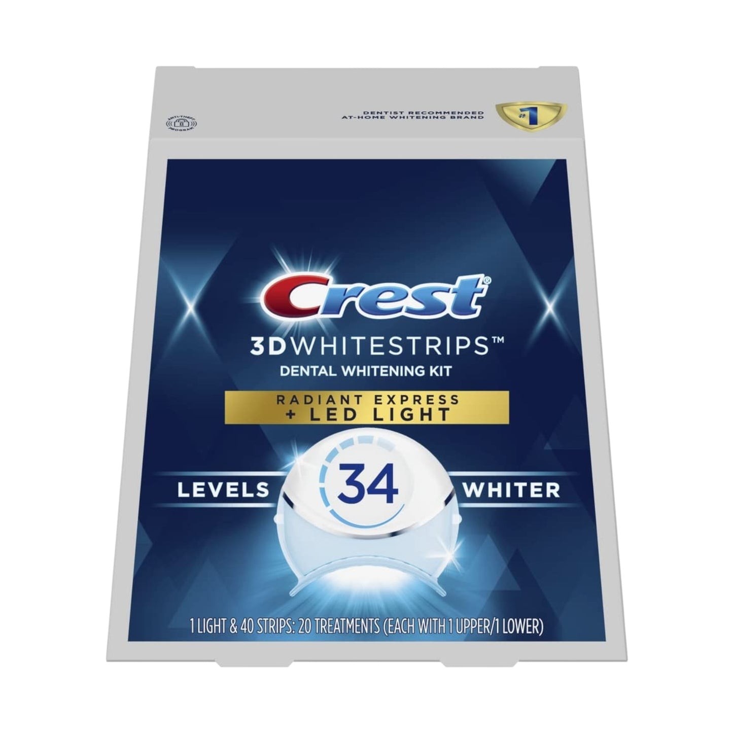 Crest 3D White Professional Express Strip 40 Strips