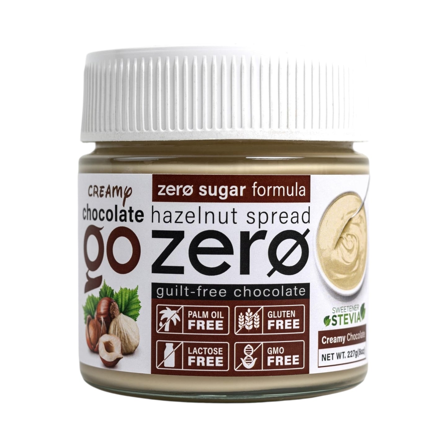 Go Zero Crunchy Hazelnut Chocolate Spread Sugar Free