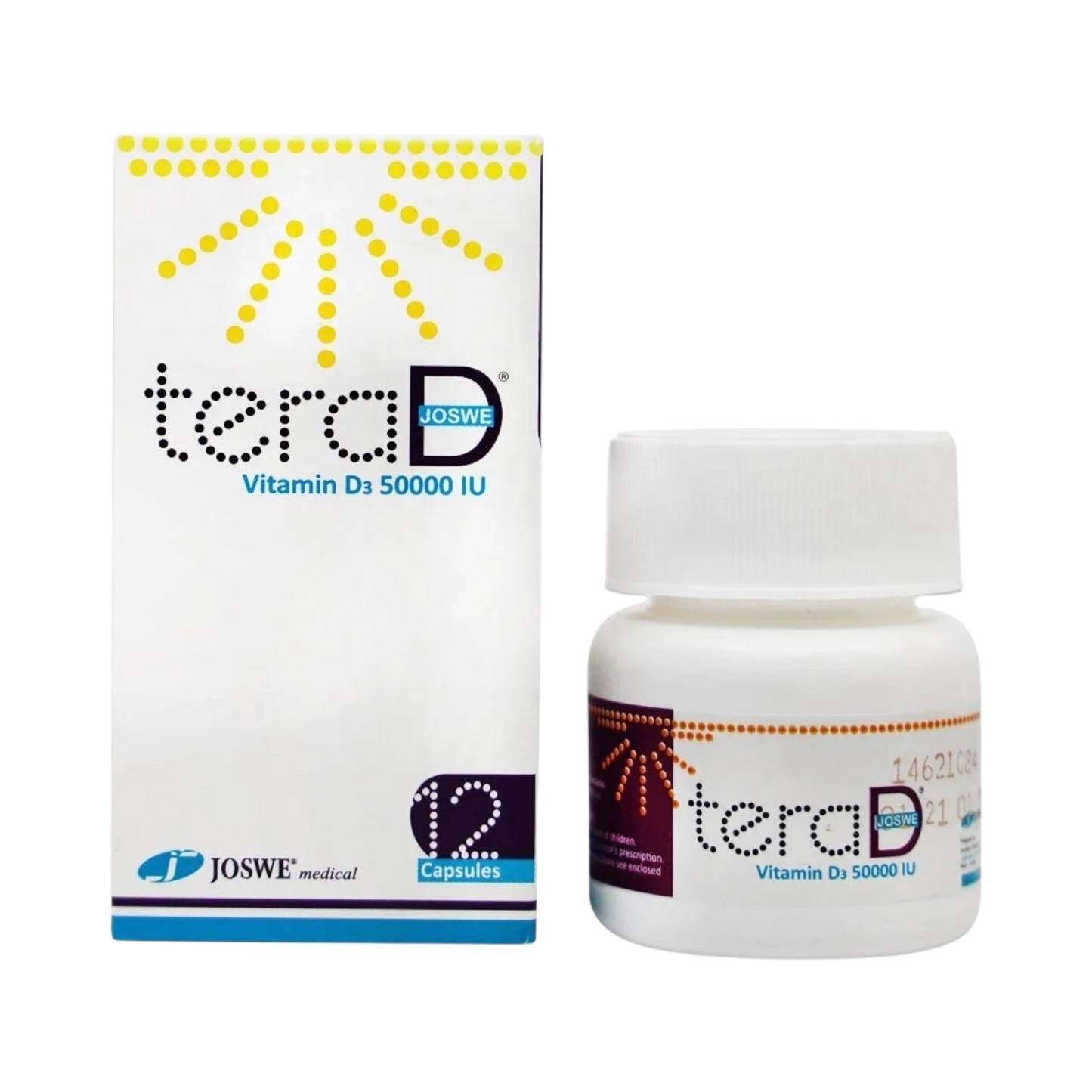 Tera D 50,000 IU 12 Capsules