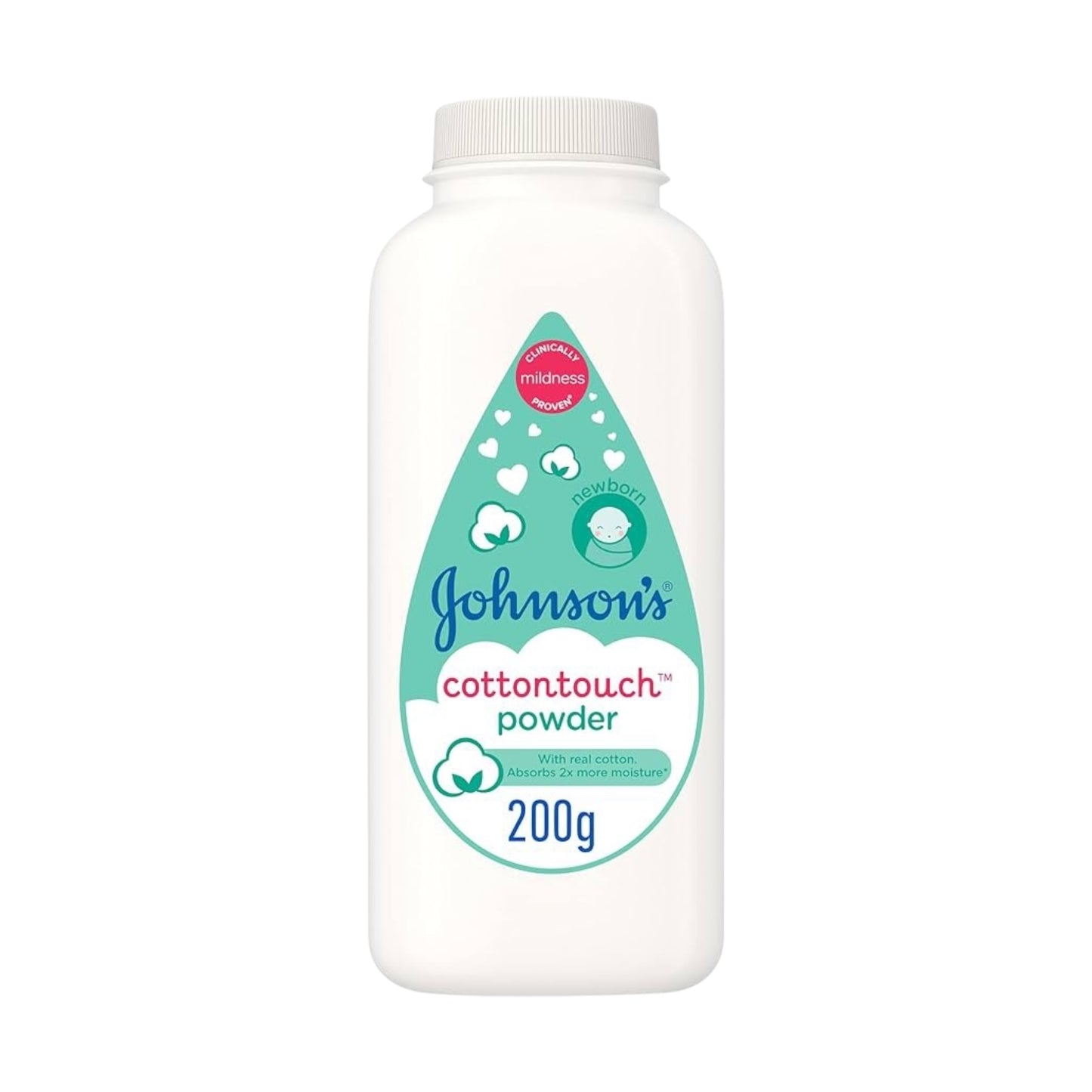 Johnsons Cotton بودرة الاطفال
Touch Baby Powder 200 g
