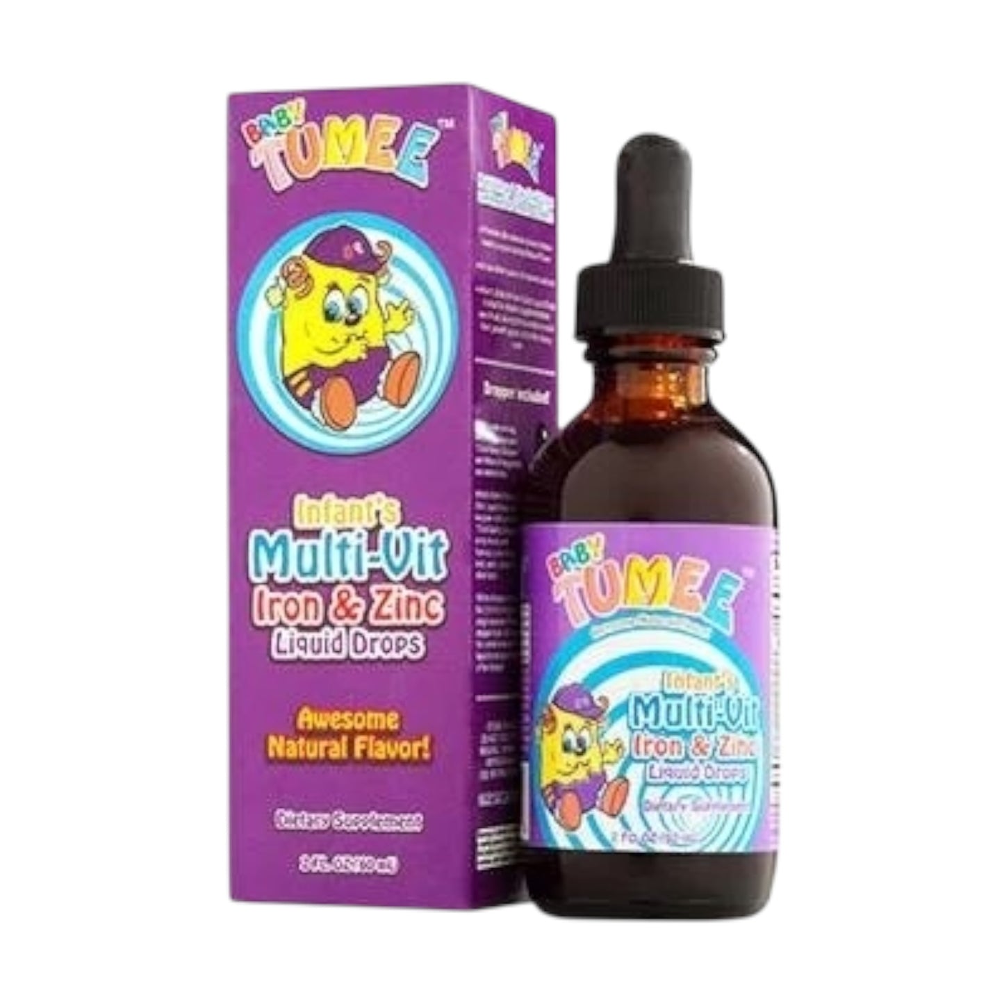 Mr.Tumee Multi Vitamin Iron & Zinc Liquid Drops, 60 MI