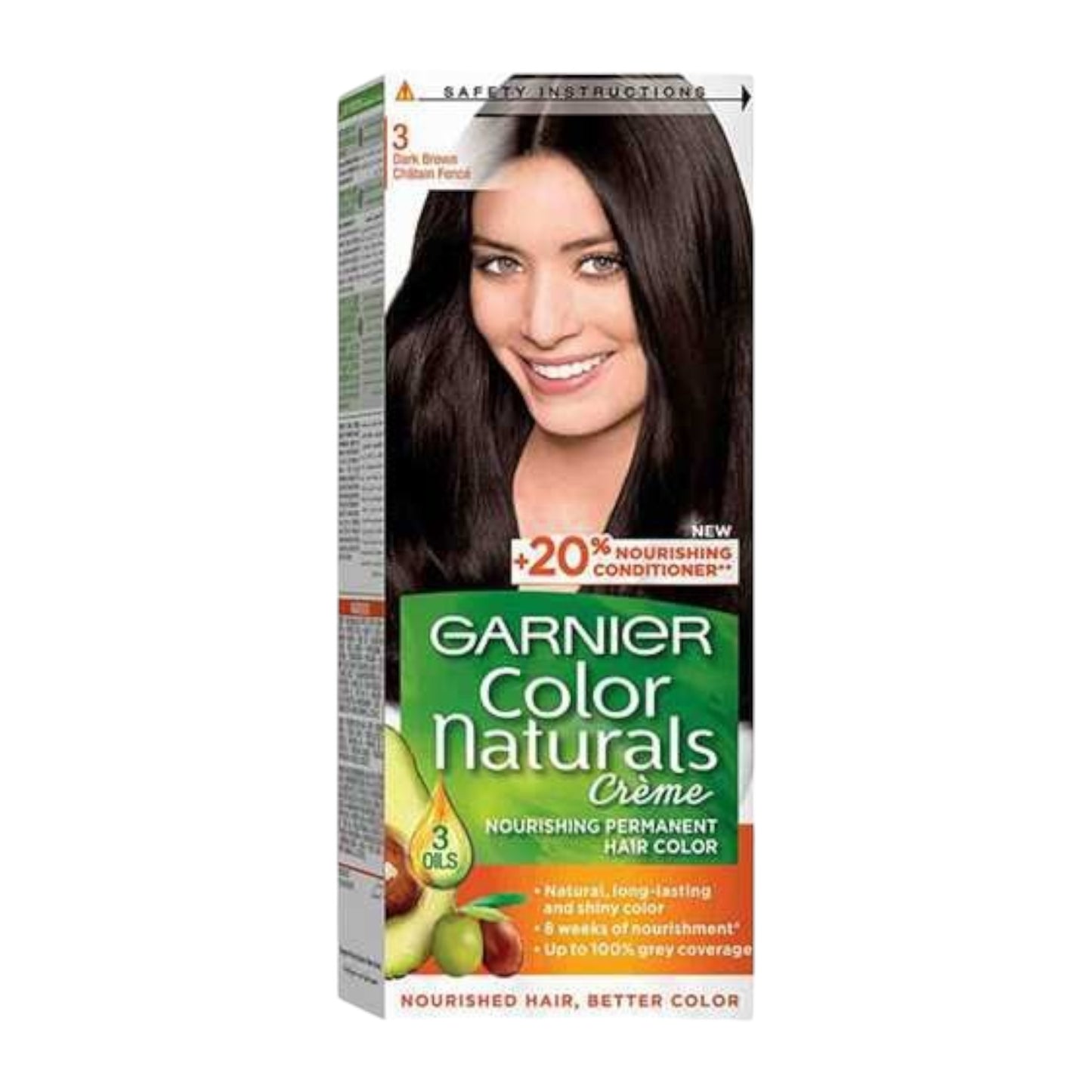 Garnier Color Naturals Dark Brown 3.0