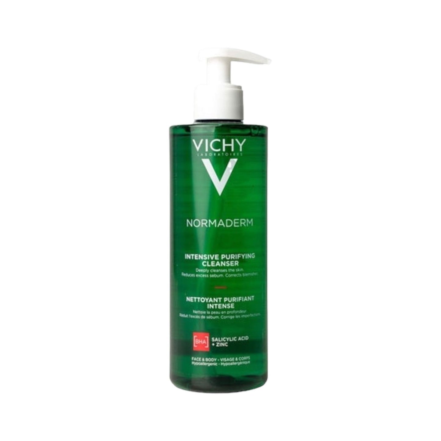 Vichy Normaderm Phytosolution Face Cleanser Gel for Oily/Acne Skin with Salicylic Acid 400ml - MELIA PHARMACY - MELIA PHARMACY