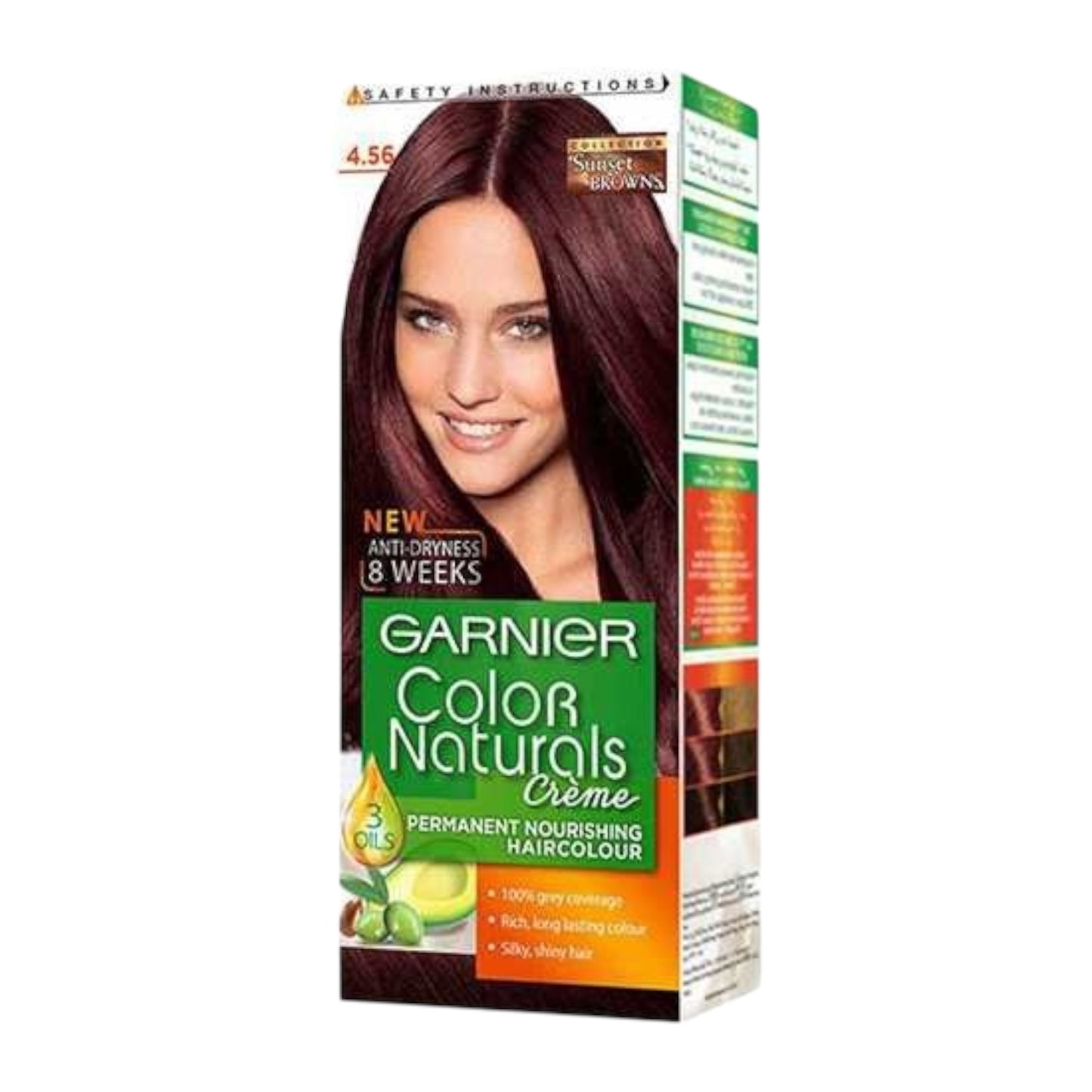 Garnier Color Naturals Dark Brown 4.356