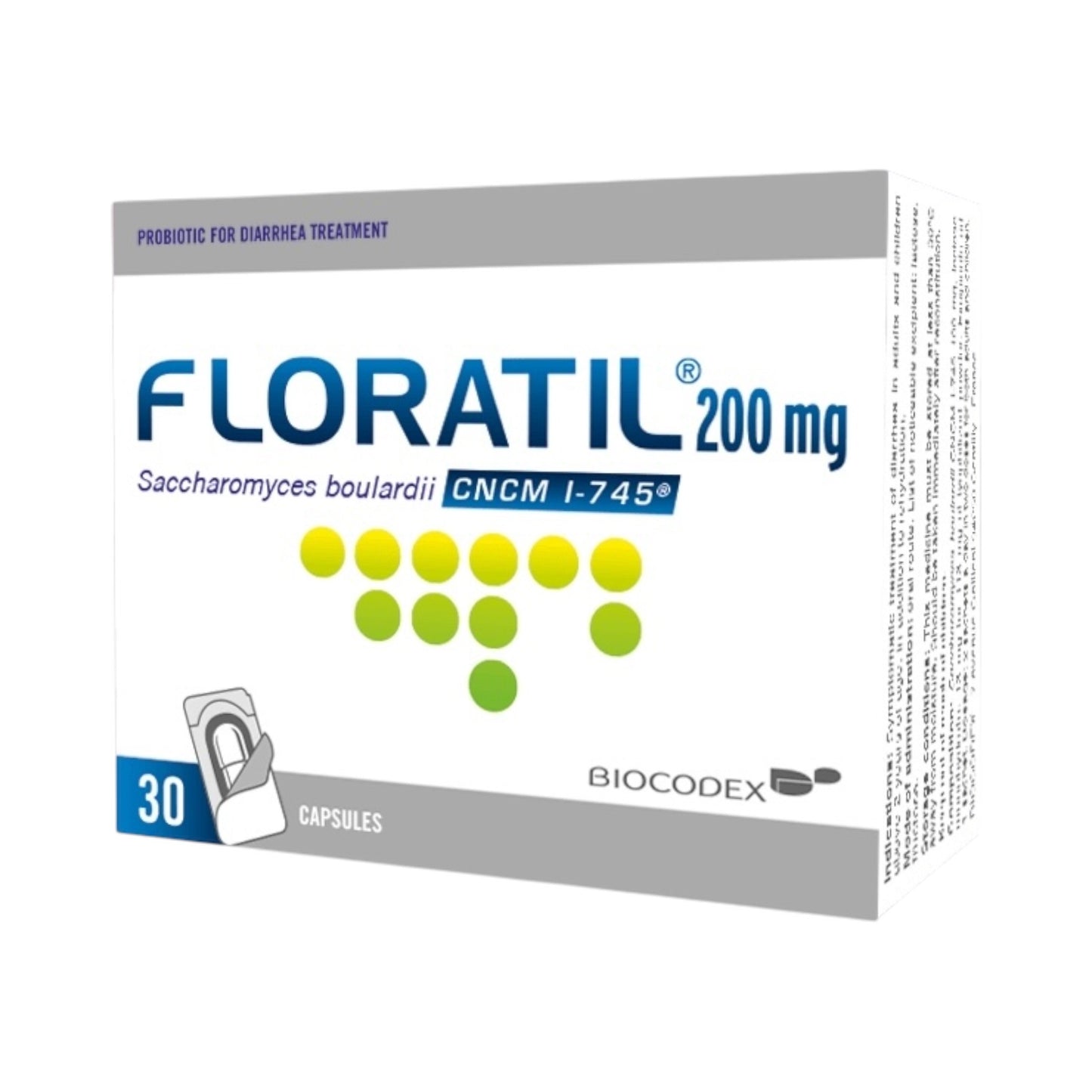 Floratil200mg 30 Capsules