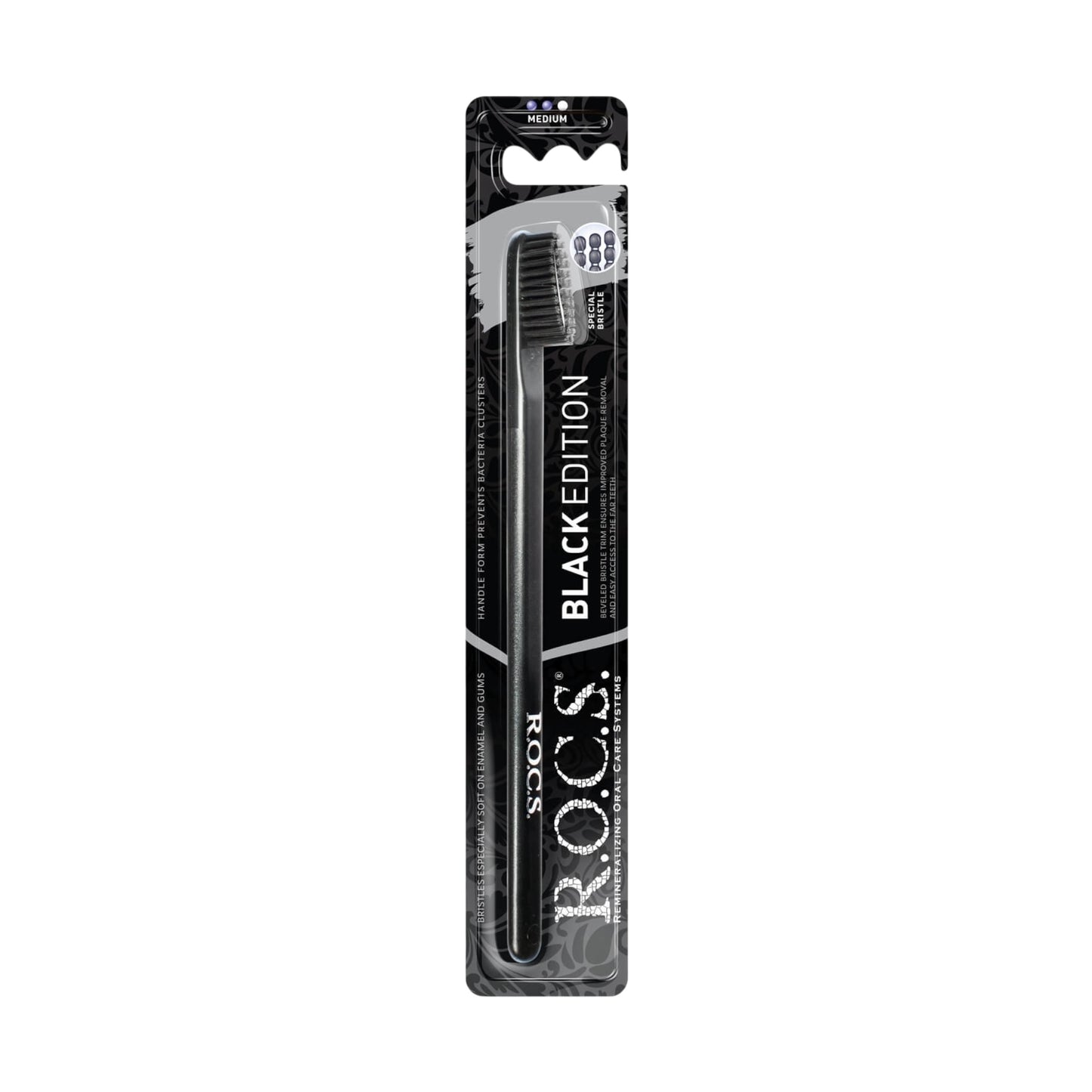 R.O.C.S. Toothbrush Classic Black Edition...