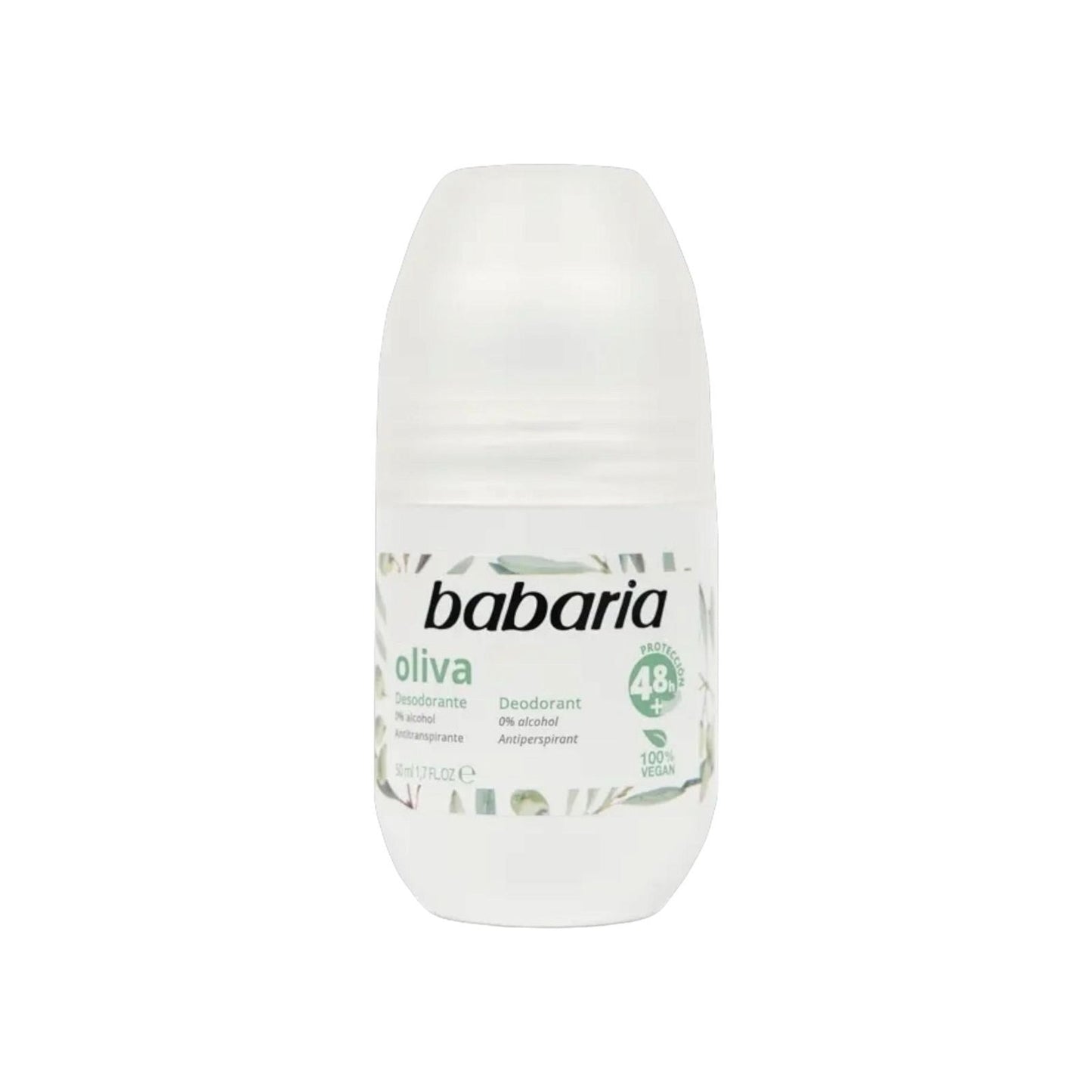 Babaria Olive Oil Roll-on Deodorant 50ml - MELIA PHARMACY - MELIA PHARMACY