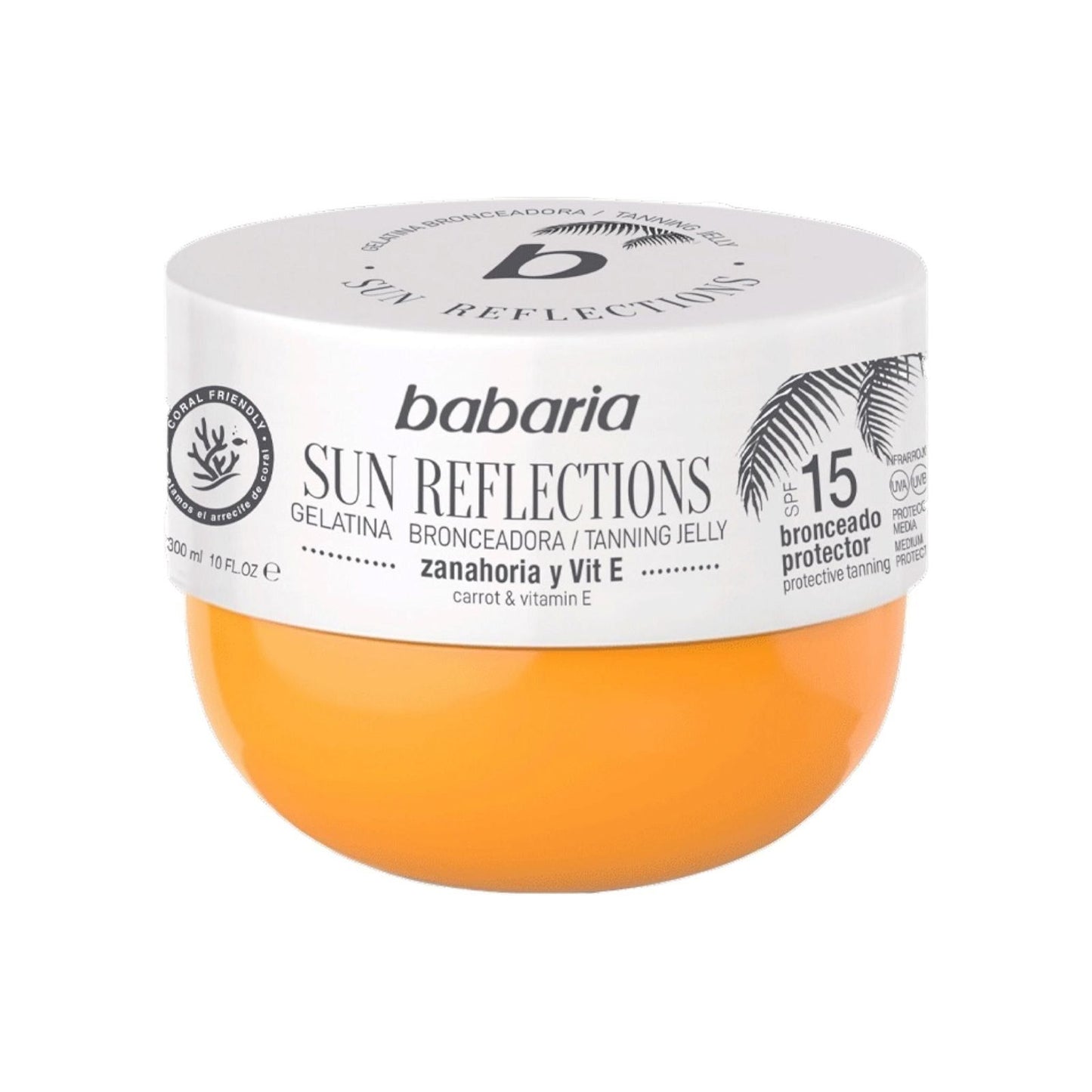 Babaria Sun Reflections Carrot Tanning Jelly Spf15 300ml - MELIA PHARMACY - MELIA PHARMACY