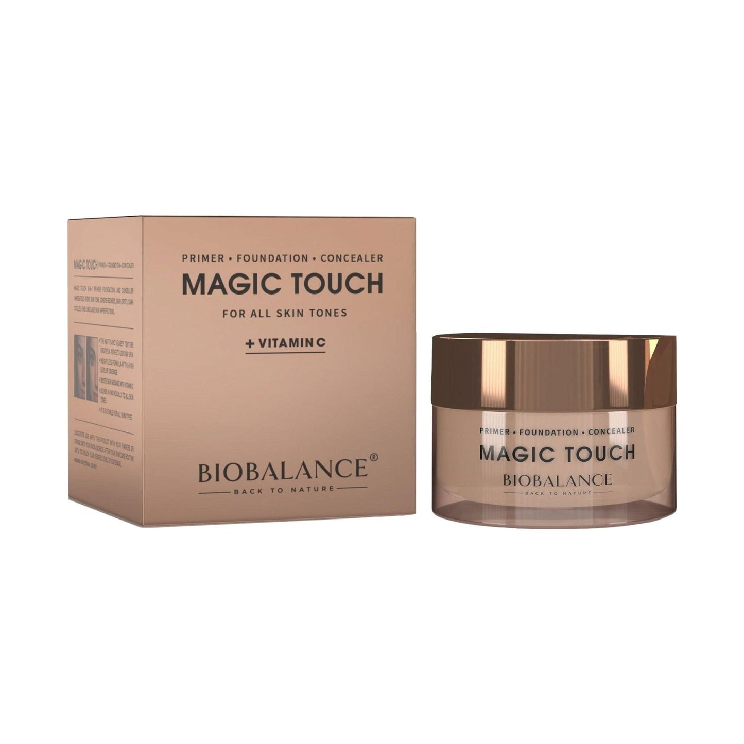 Bio Balance Magic Touch Foundation, Primer And Concealer 30ml - MELIA PHARMACY - MELIA PHARMACY