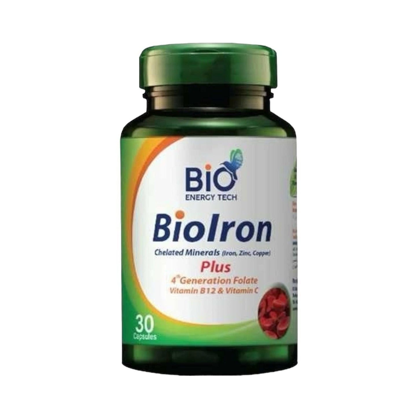 Bio Energy Tech Iron Plus 30 Capsule - MELIA PHARMACY - MELIA PHARMACY