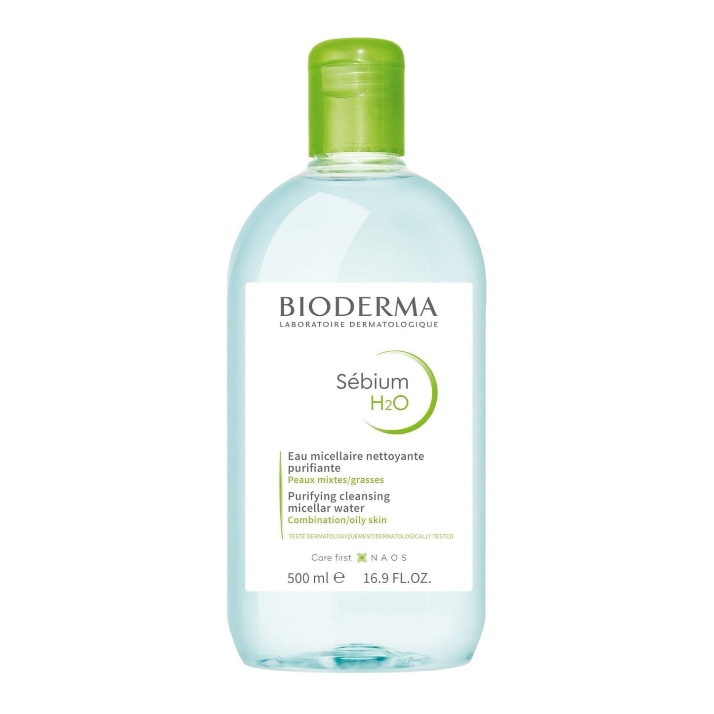 Bioderma Sebium H2o Purifying Cleansing Micellar Water 500ml - MELIA PHARMACY - MELIA PHARMACY
