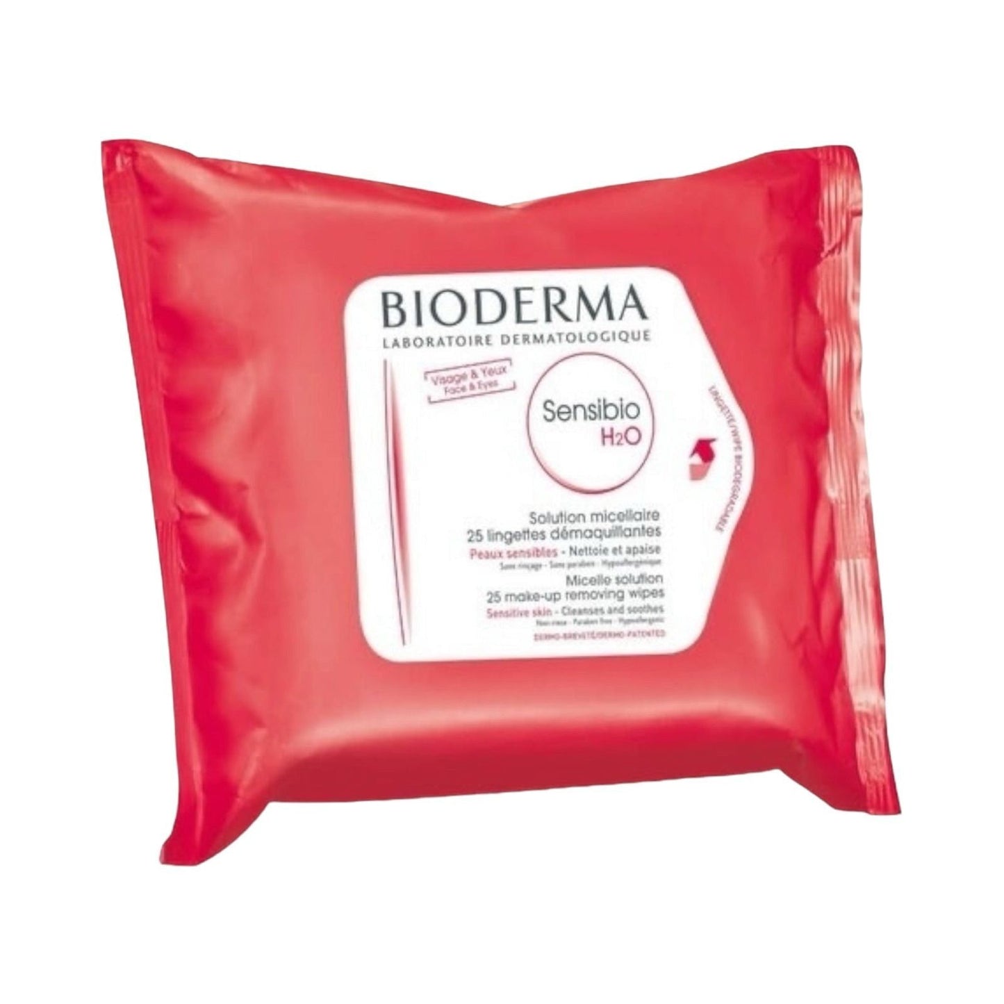 Bioderma Sensibio H20 Makeup Removing Wipes X25 Wipes - MELIA PHARMACY - MELIA PHARMACY