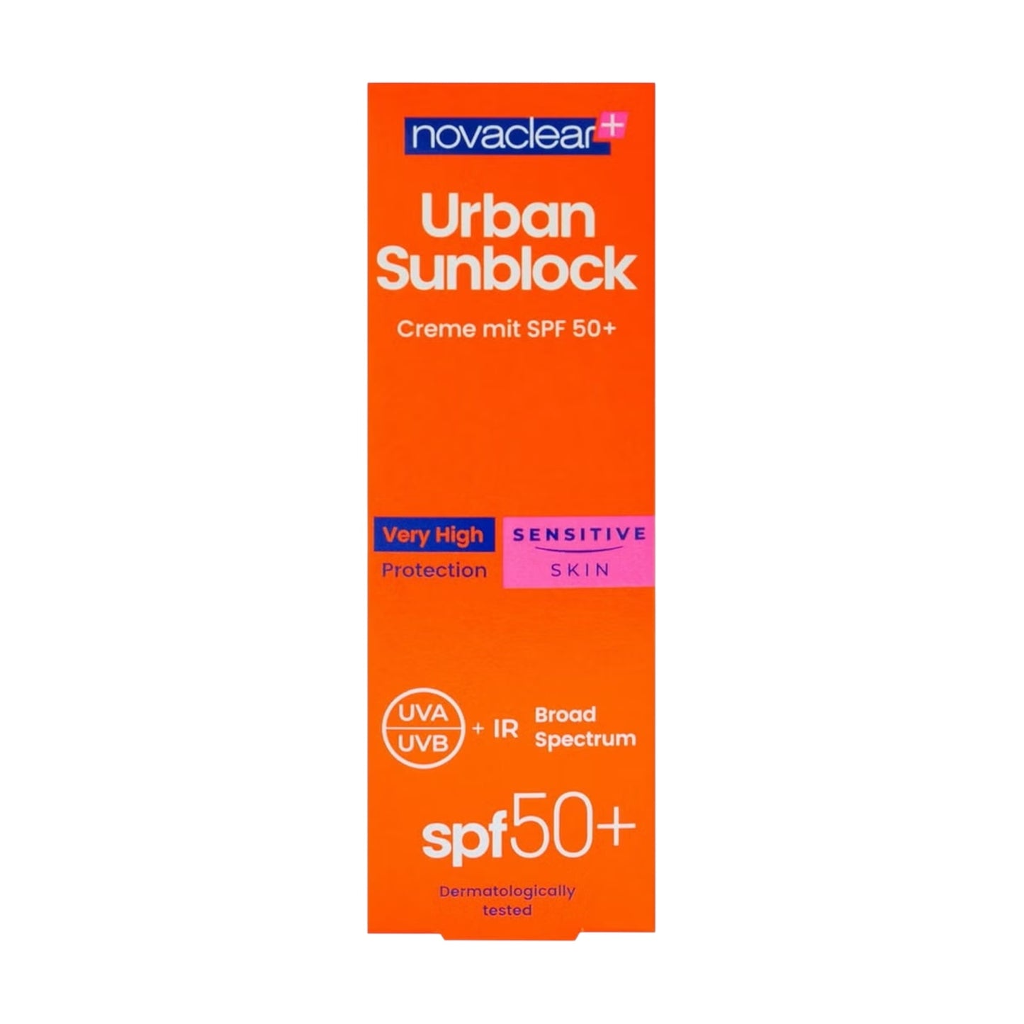 Novaclear Urban Sunblock Spf 50+ For Sensitive Skin 40ml