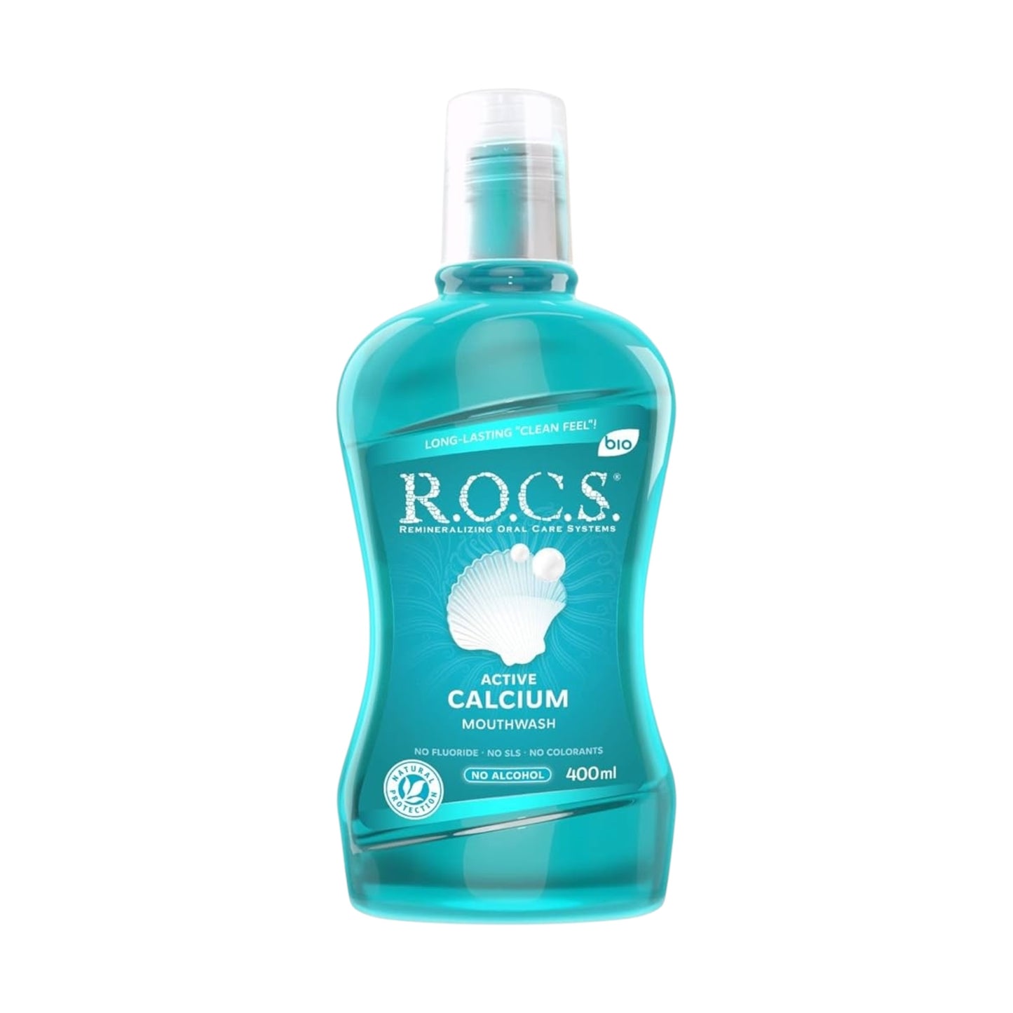 R.O.C.S. Mouthwash Active Calcium 400ml (Alchol