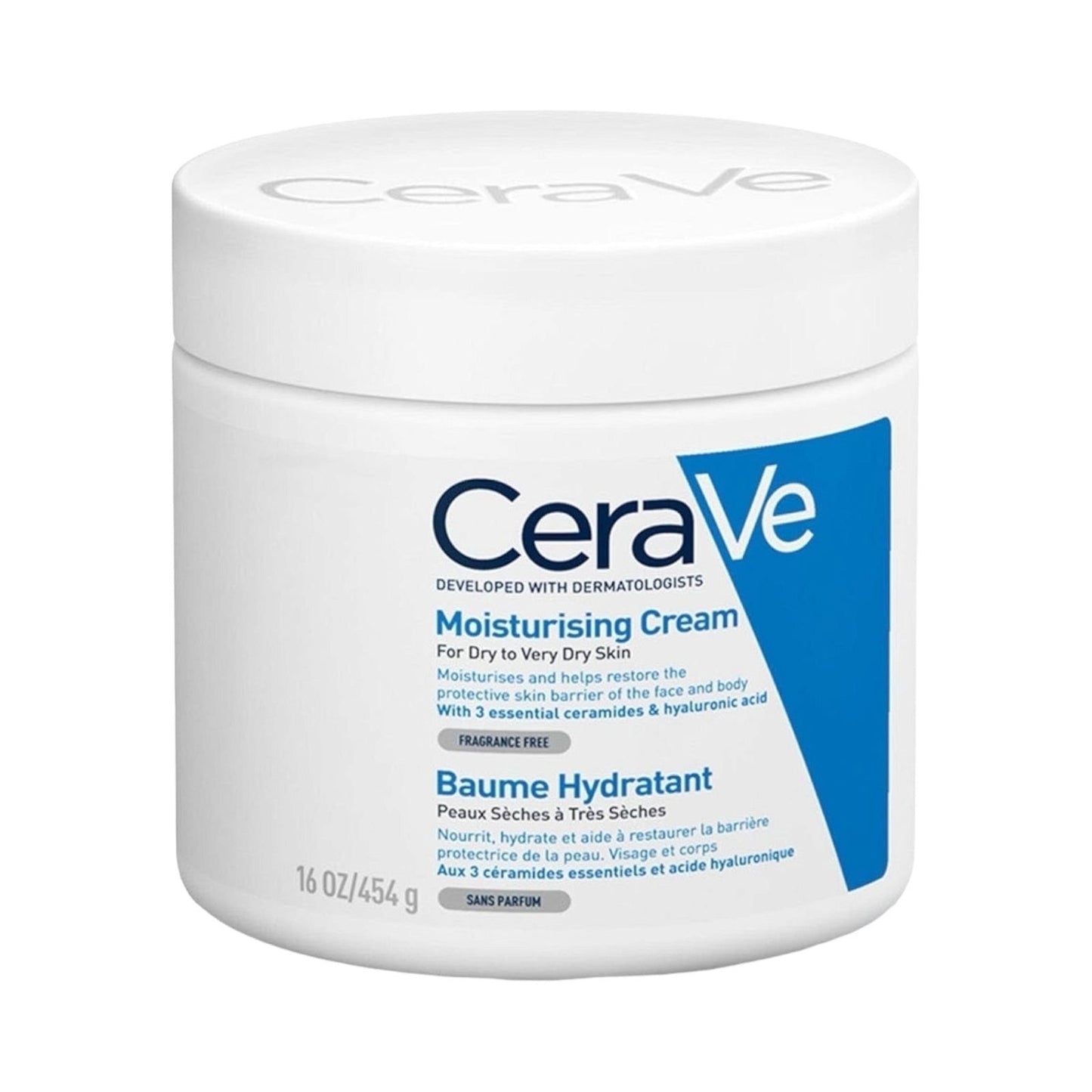 Cerave Moisturizing Cream for Dry Skin with Hyaluronic Acid 454G - MELIA PHARMACY - MELIA PHARMACY