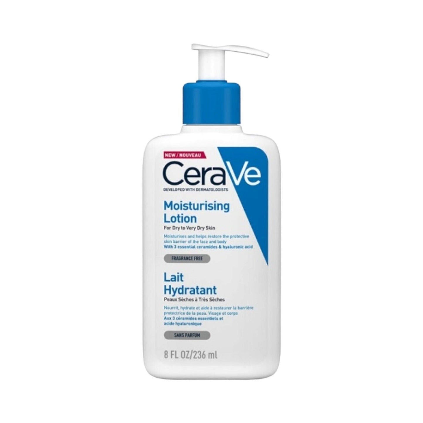 Cerave Moisturizing Lotion for Dry to Very Dry Skin with Hyaluronic Acid 236Ml - MELIA PHARMACY - MELIA PHARMACY