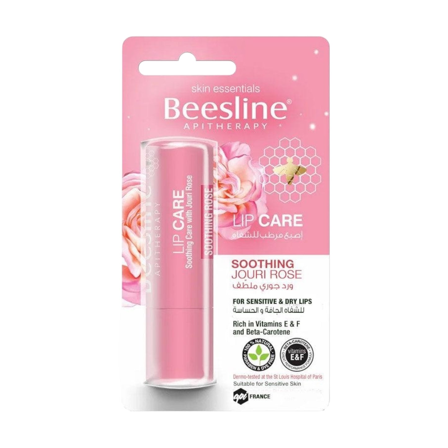 Beesline Lip Care Soothing Jouri Rose