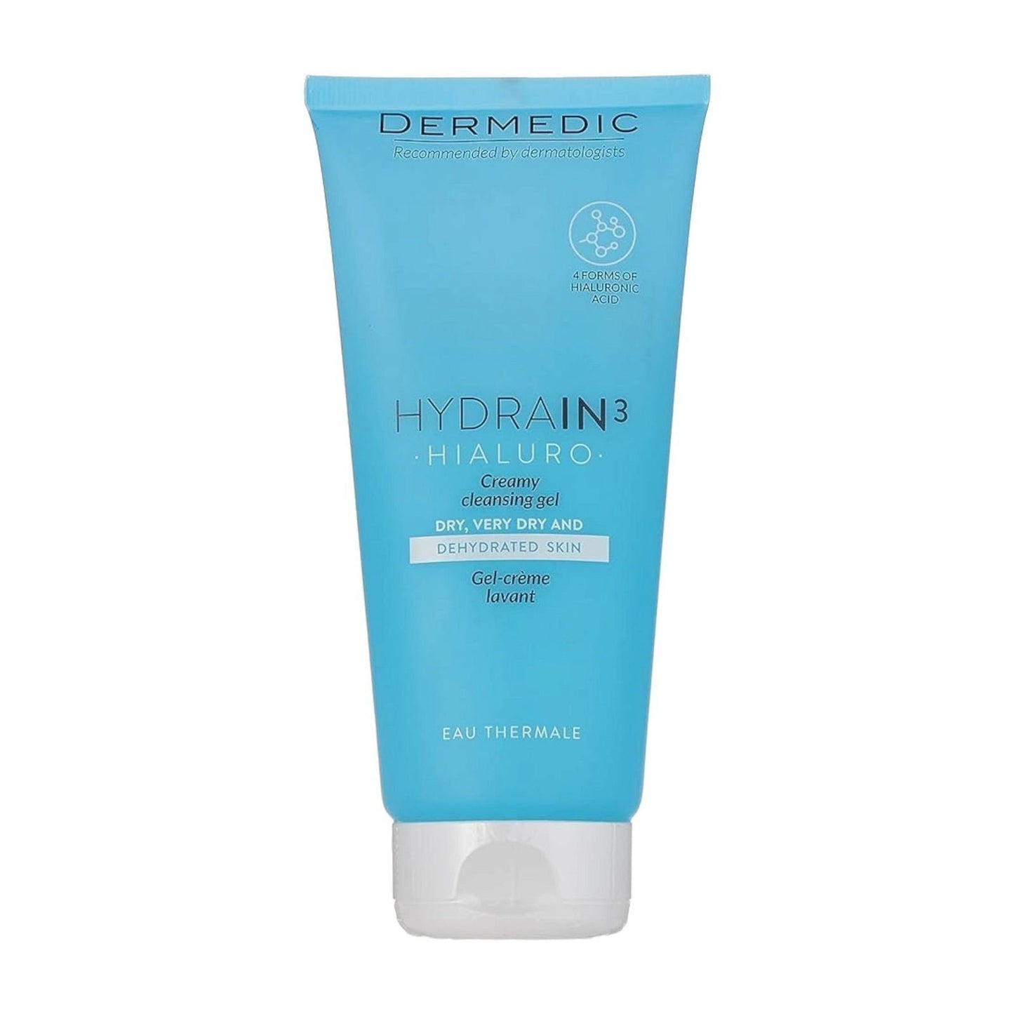 Dermedic Hydrain3 Cleansing Gel Dry Skin 200M - MELIA PHARMACY - MELIA PHARMACY