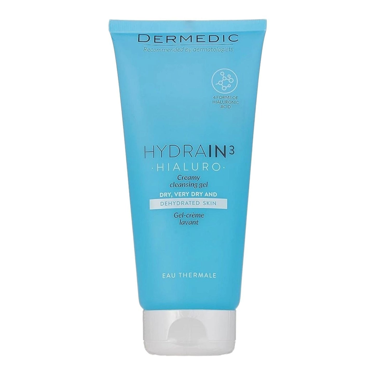Dermedic Hydrain3 Cleansing Gel Dry Skin 200M - MELIA PHARMACY - MELIA PHARMACY