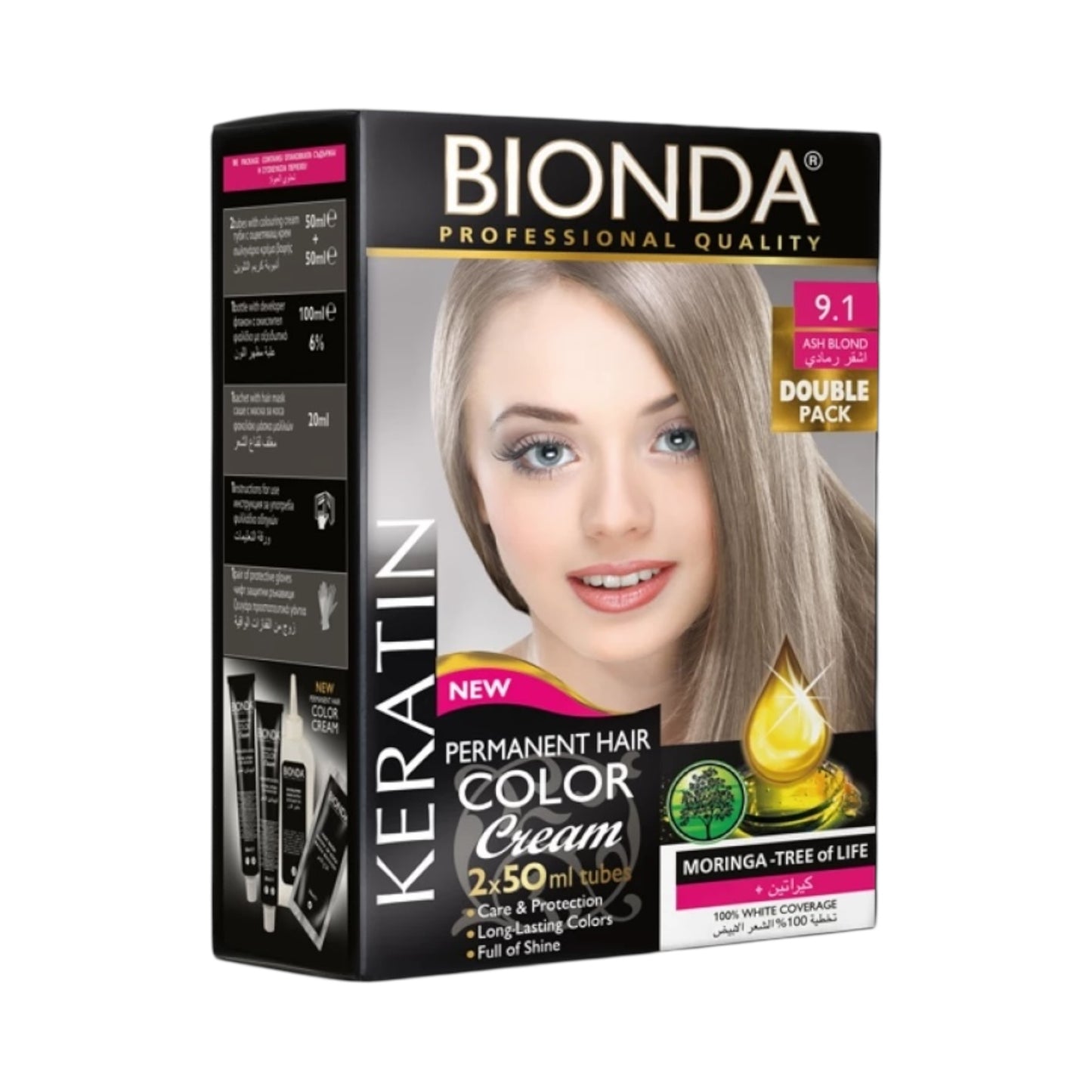 BIONDA PERMANENT HAIR COLOR
Nº 9.1