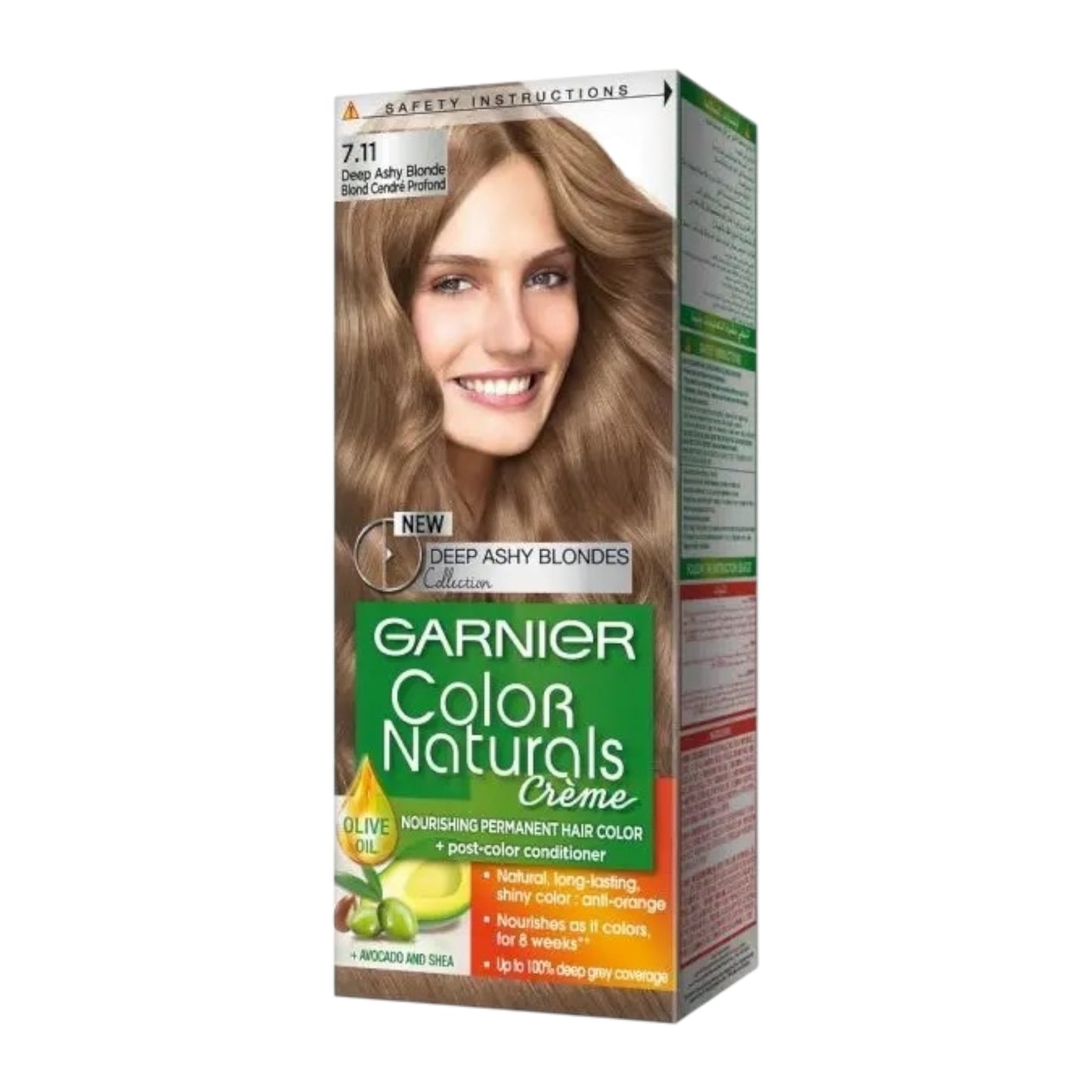 Garnier Color Naturals Deep Ash Blonde No. 7.11