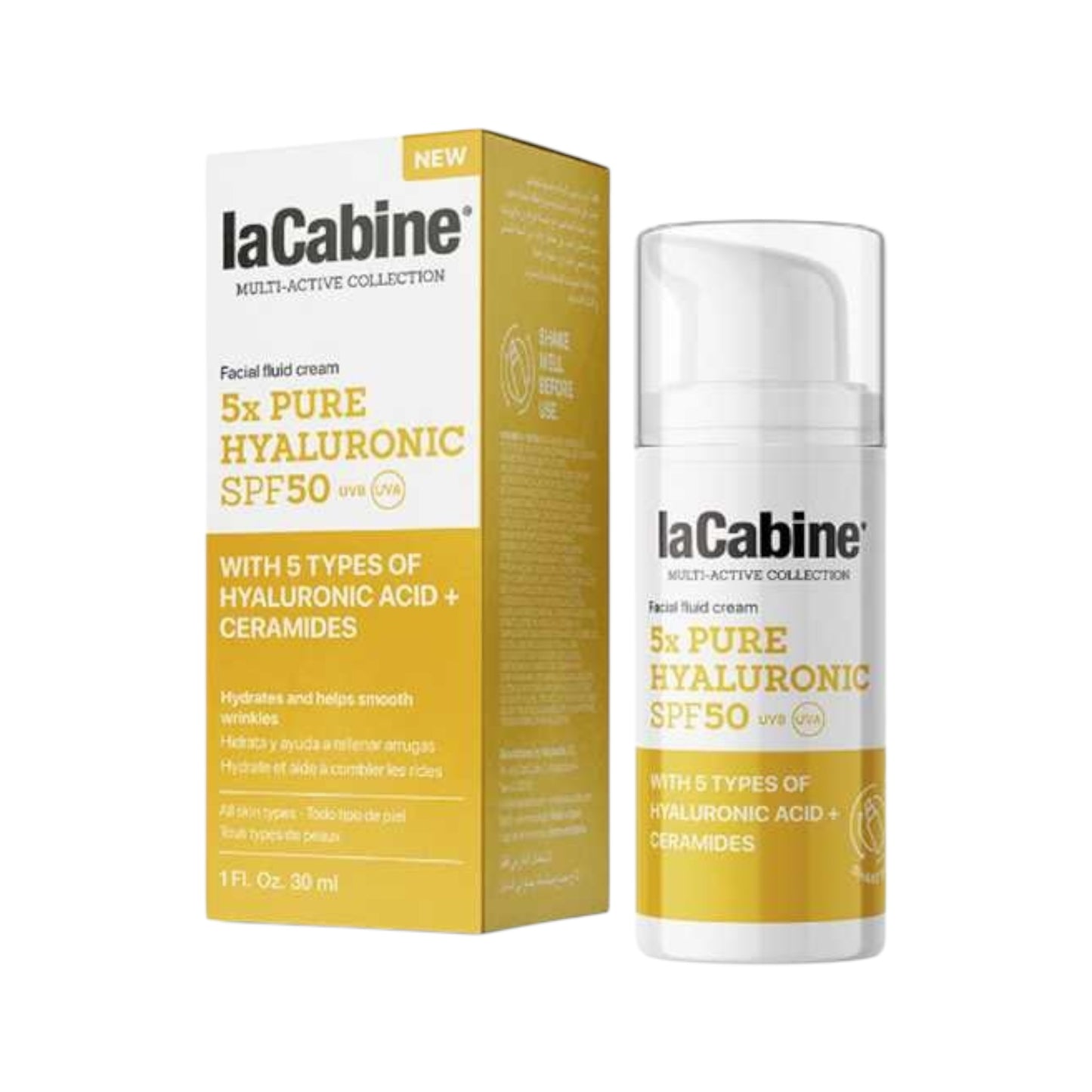 lacabin pure h.a spf50 30ml