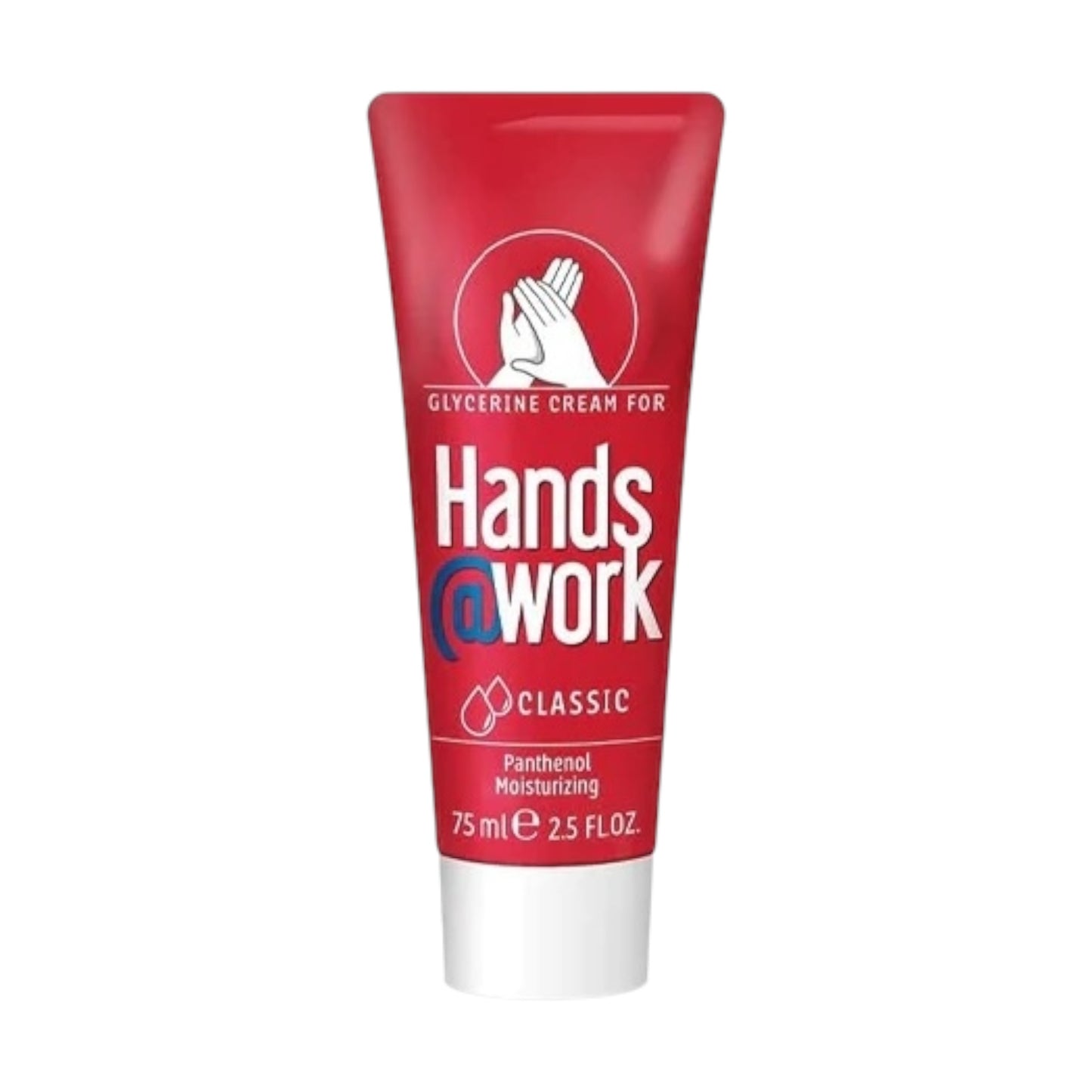 Hands@work Glycerin Cream, Classic, Panthenol Moisturizing, 75ml