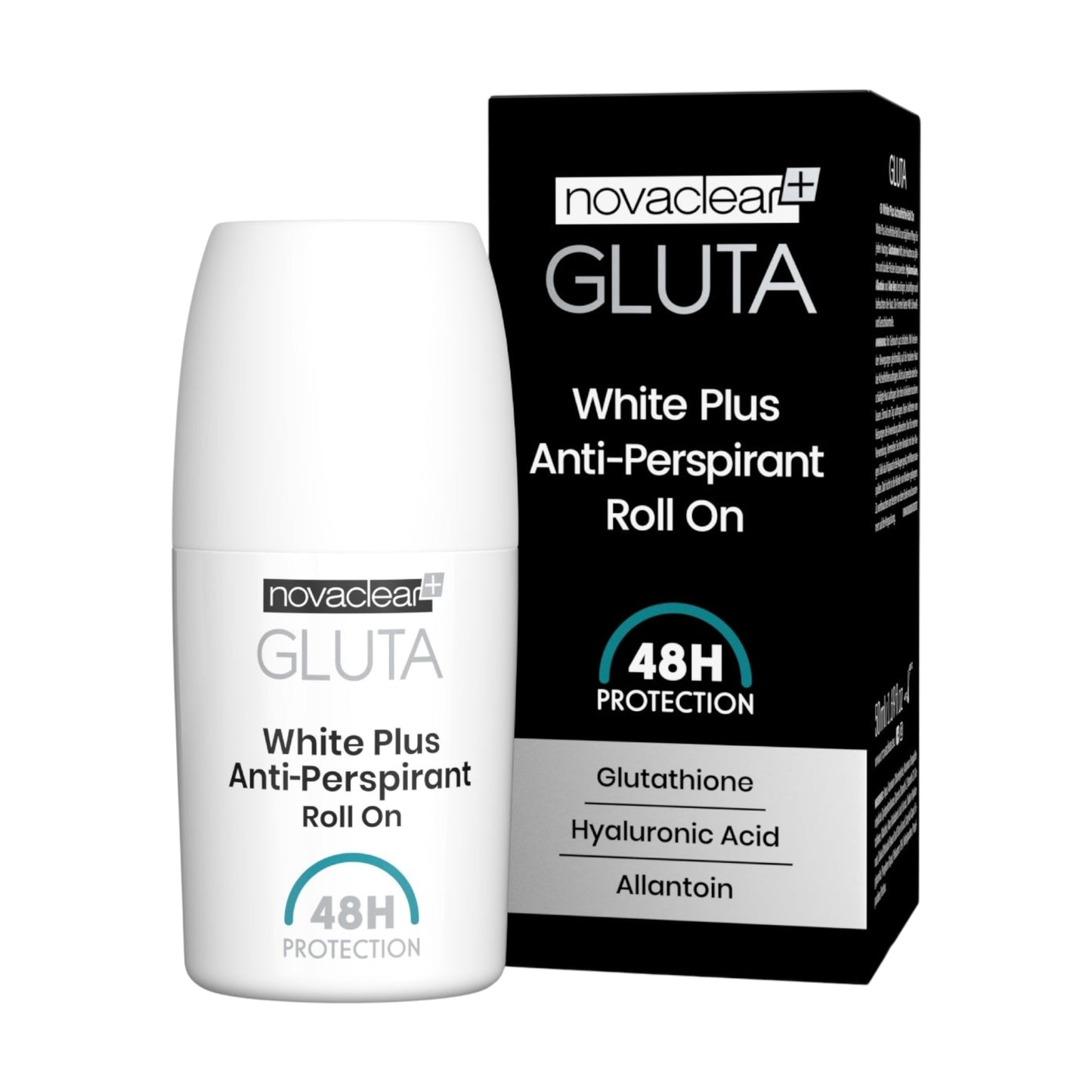 Novaclear Gluta White Plus Anti-perspirant Roll On 50ml