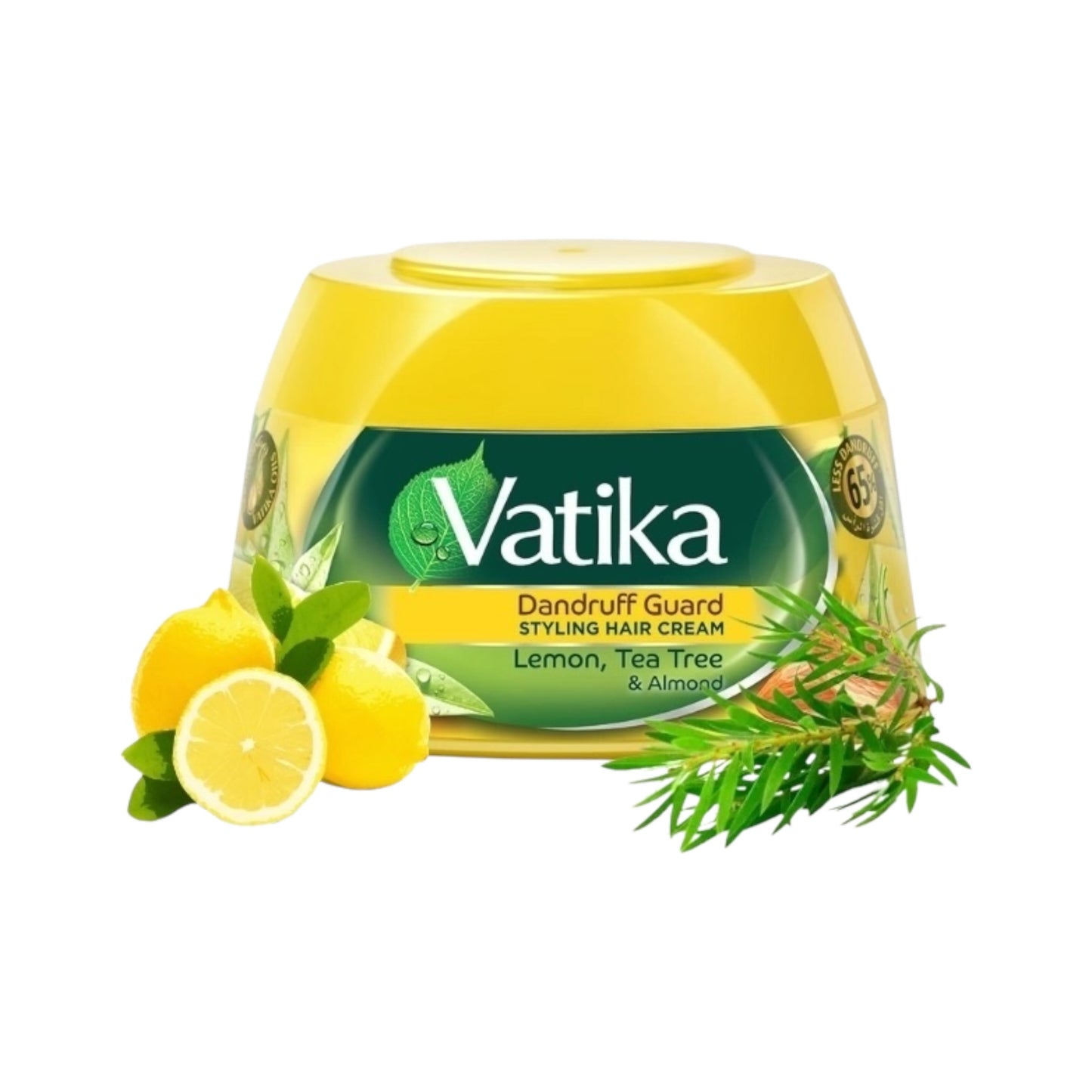 Vatika Dandruff Guard Styling Hair Cream Lemon, Tea & Almond 140ml