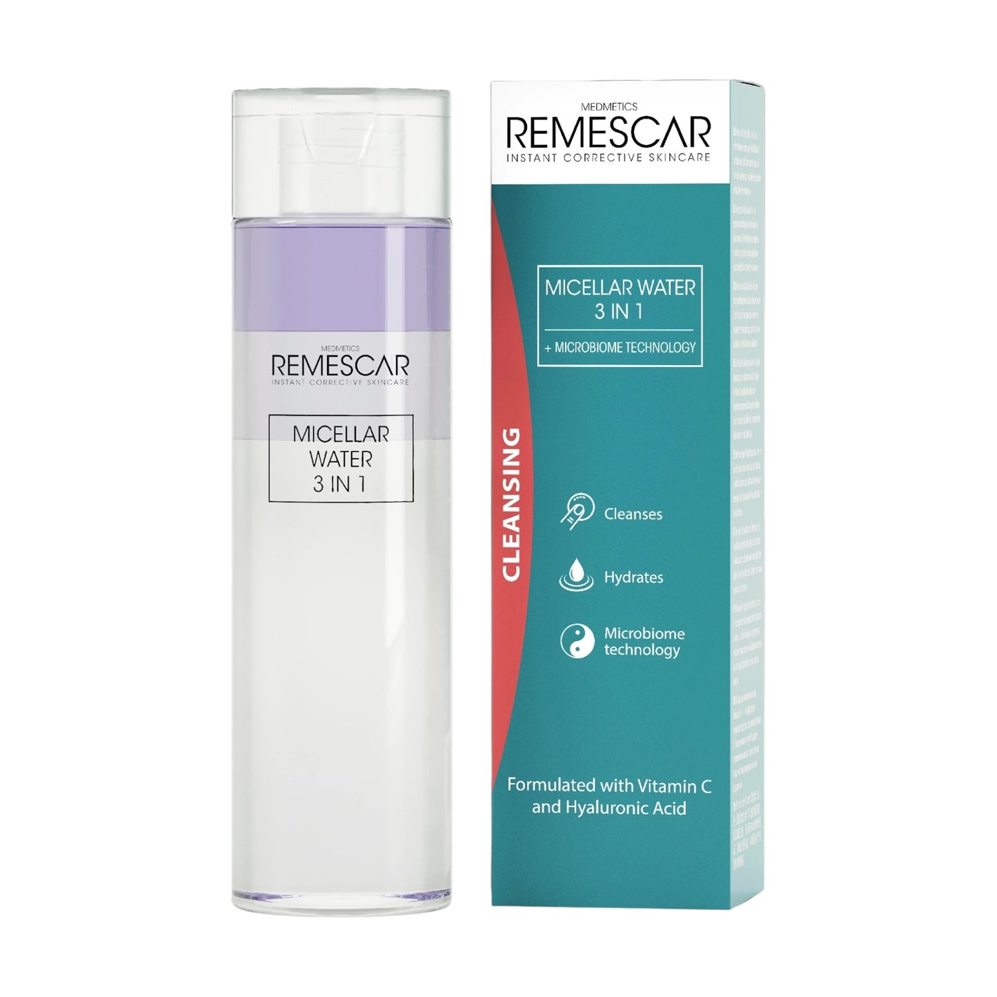 Remescar Micellar Water 3 in 1, 200 ml