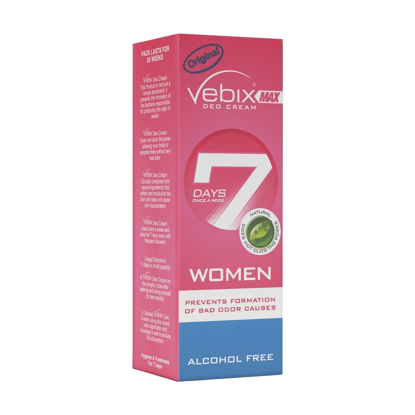 Vebix Deodorant Cream for Women 25ml