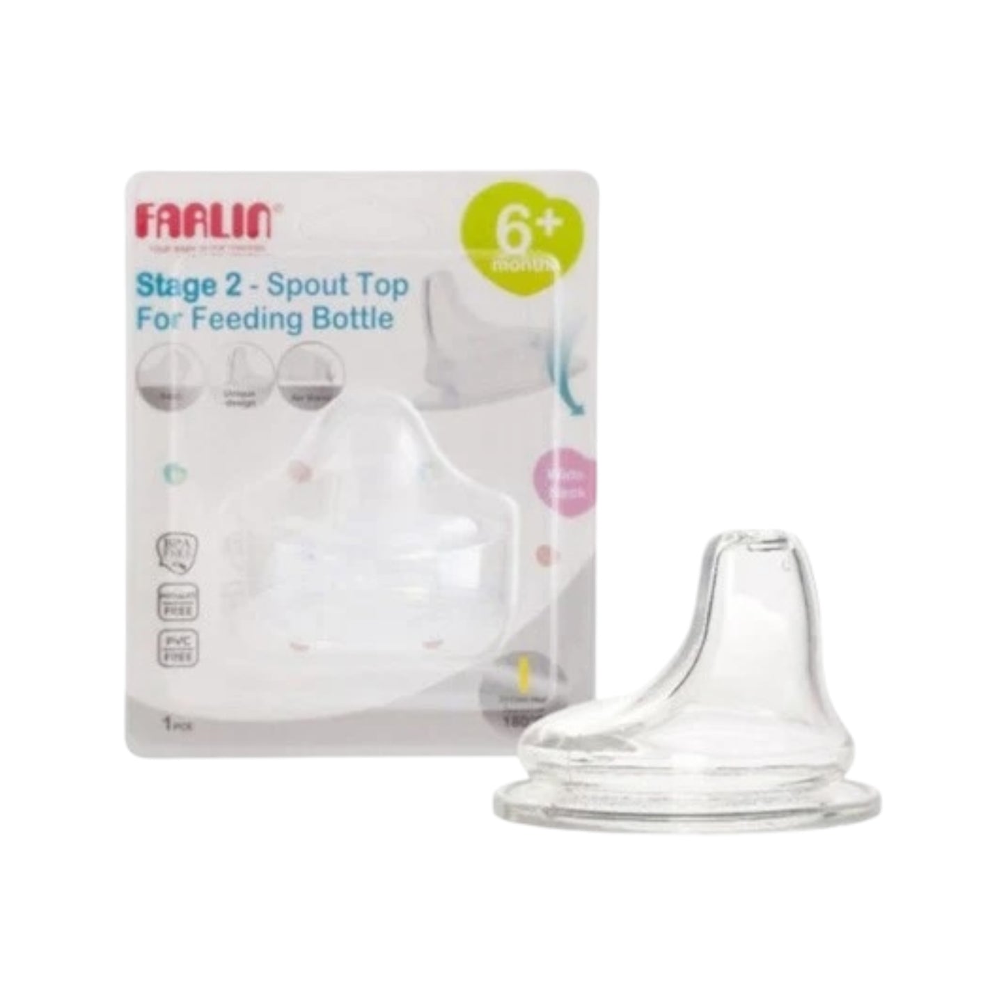 Farlin Stage 2-spout Top For Feeding Bottle