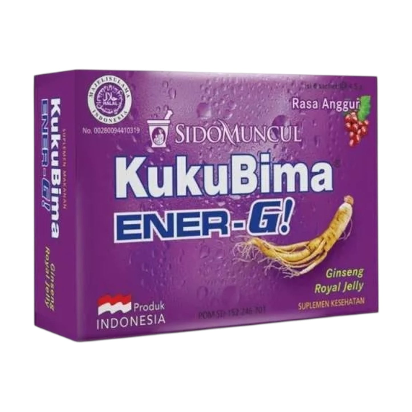 KukuBima Energy Drink Original 6 Sachets