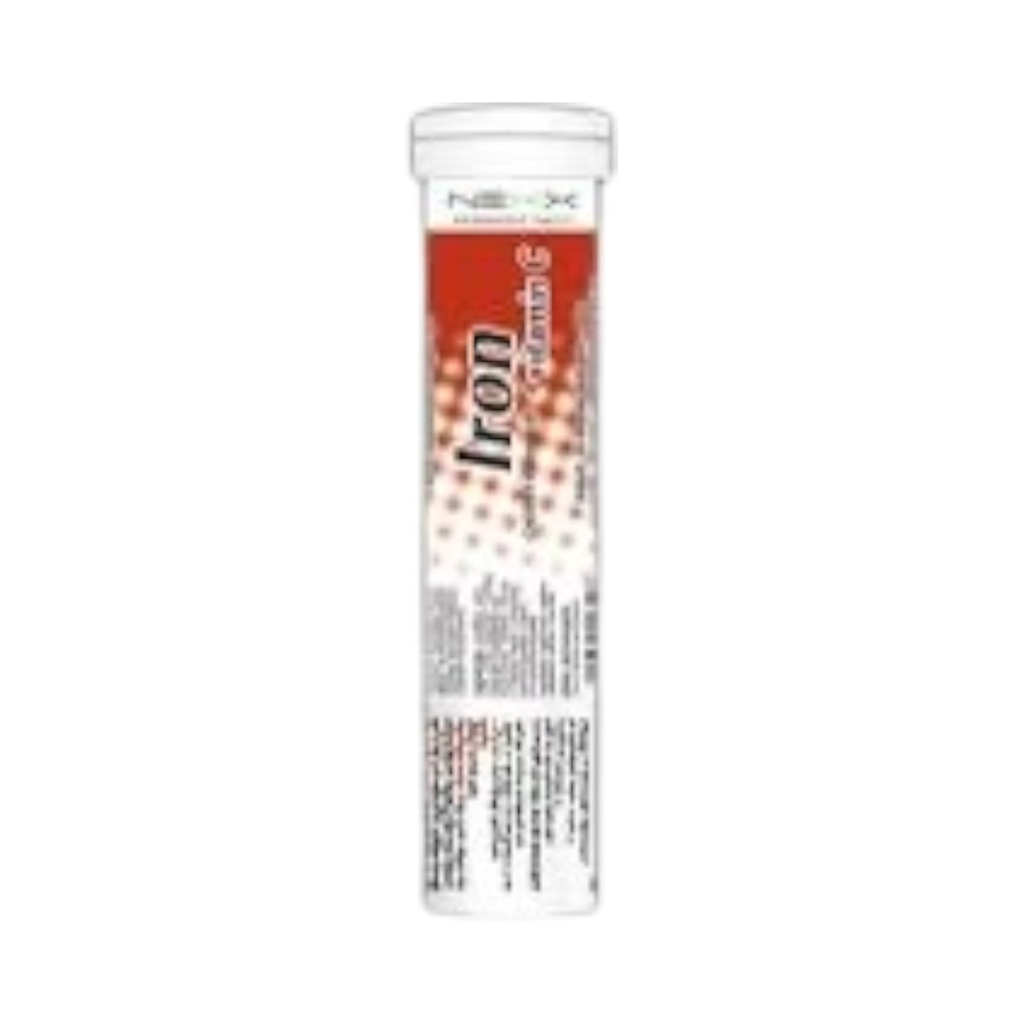 Nexx Iron & Vitamin C 20 Effervescent Tablets